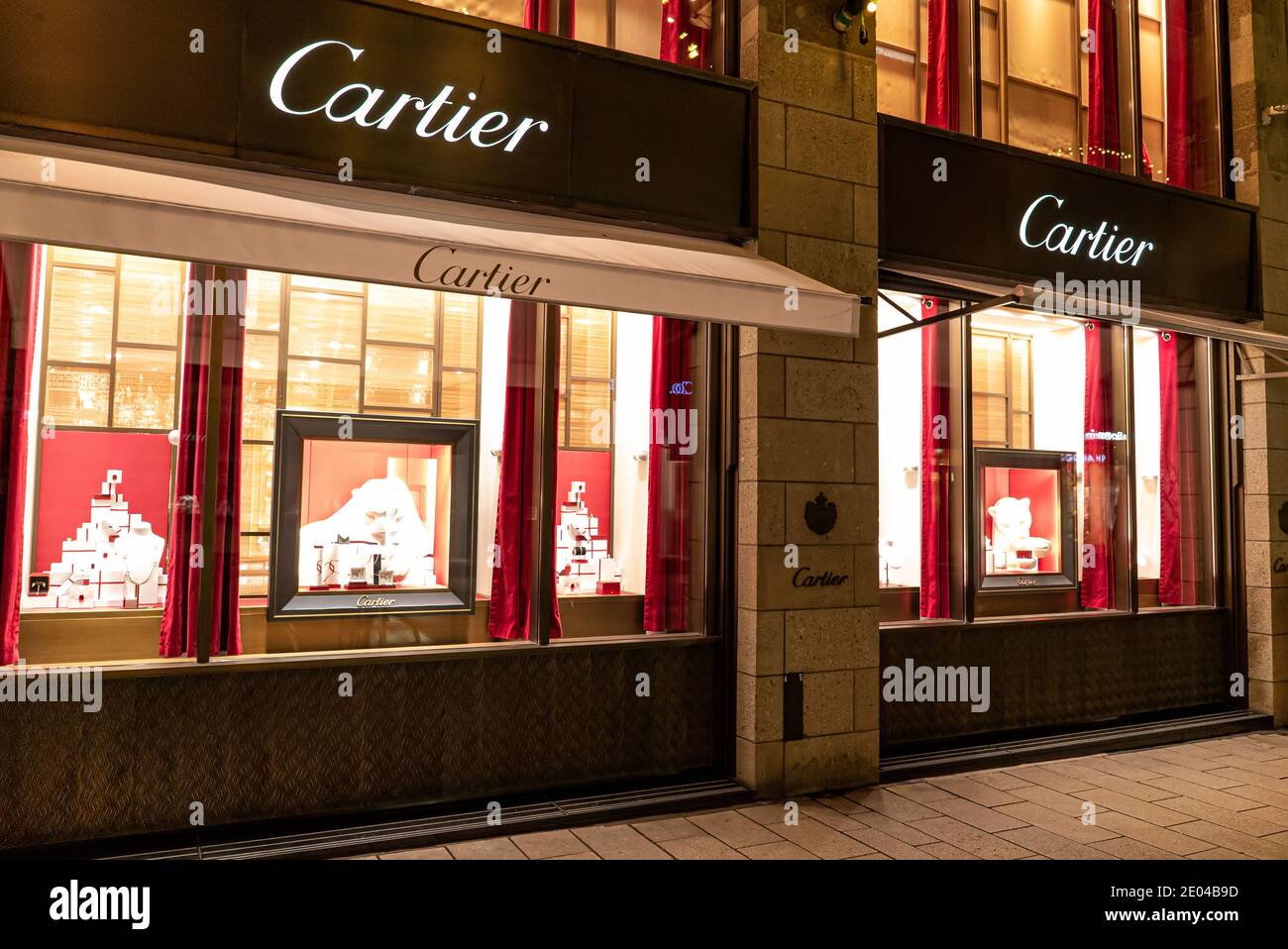 Exclusive Cartier jewellery store in 