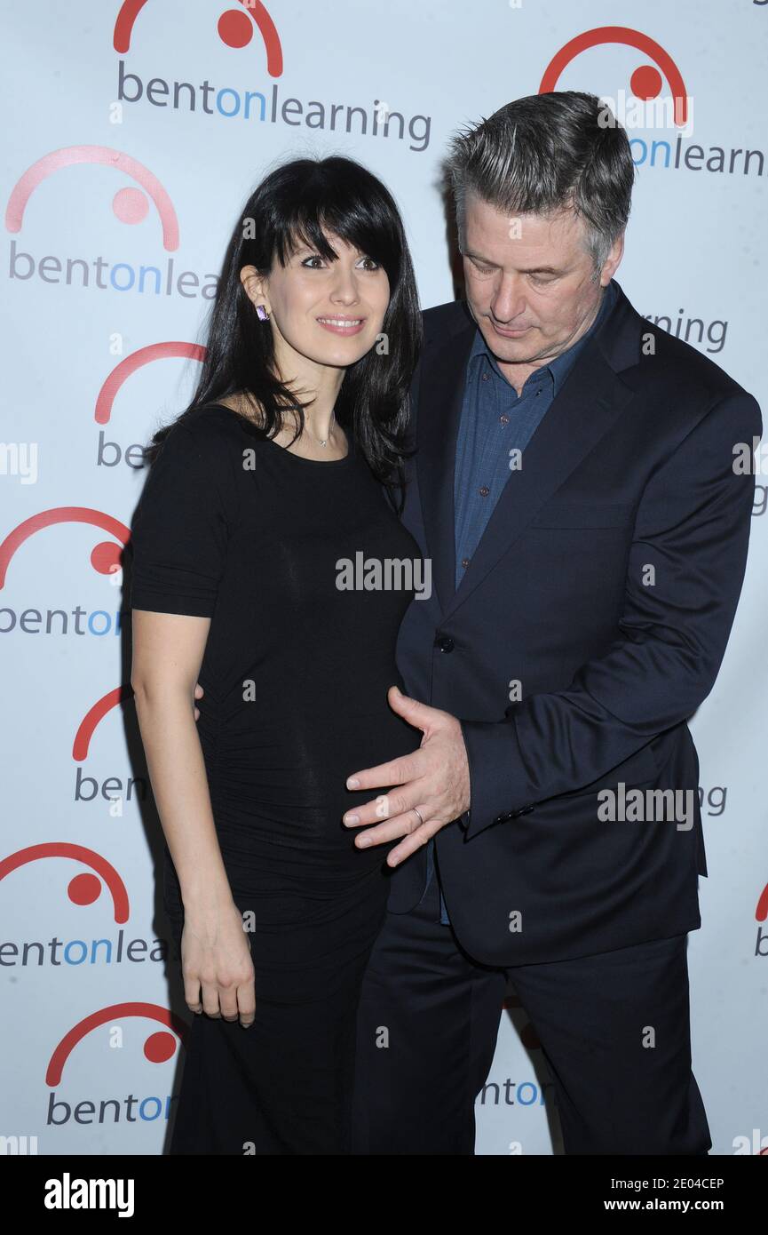 NEW YORK, NY - MARCH 10: Hilaria Baldwin, Alec Baldwin attends the 6th Annual Bent On Learning Inspire! Gala at Capitale on March 10, 2015 in New York City People:  Hilaria Baldwin, Alec Baldwin Credit: Hoo-me / MediaPunch Stock Photo