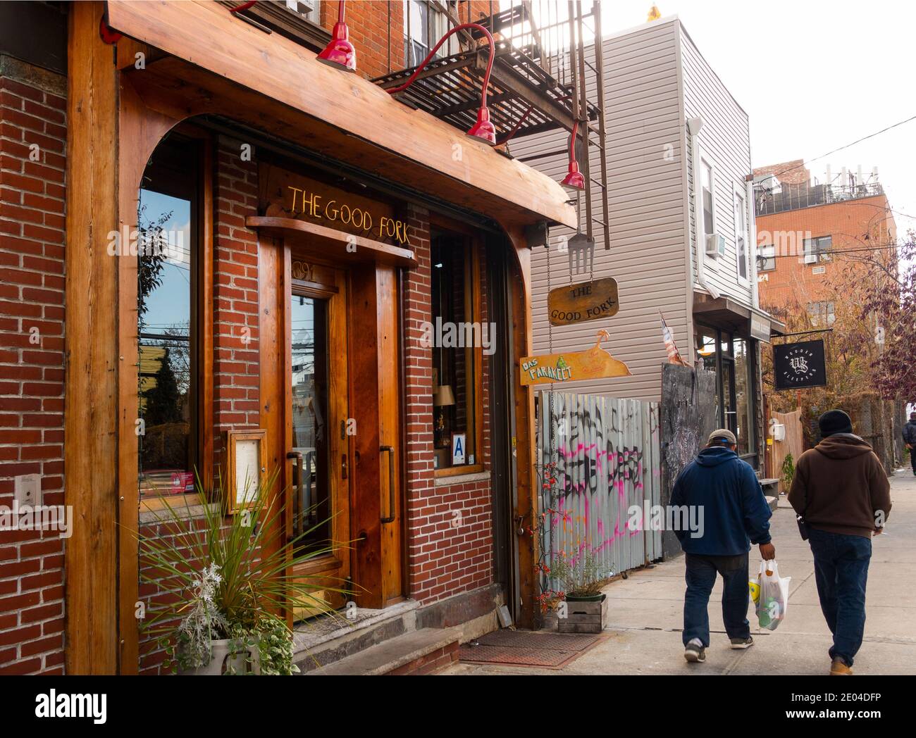 The Good Fork restaurant in Red Hook Brooklyn NYC Stock Photo Alamy