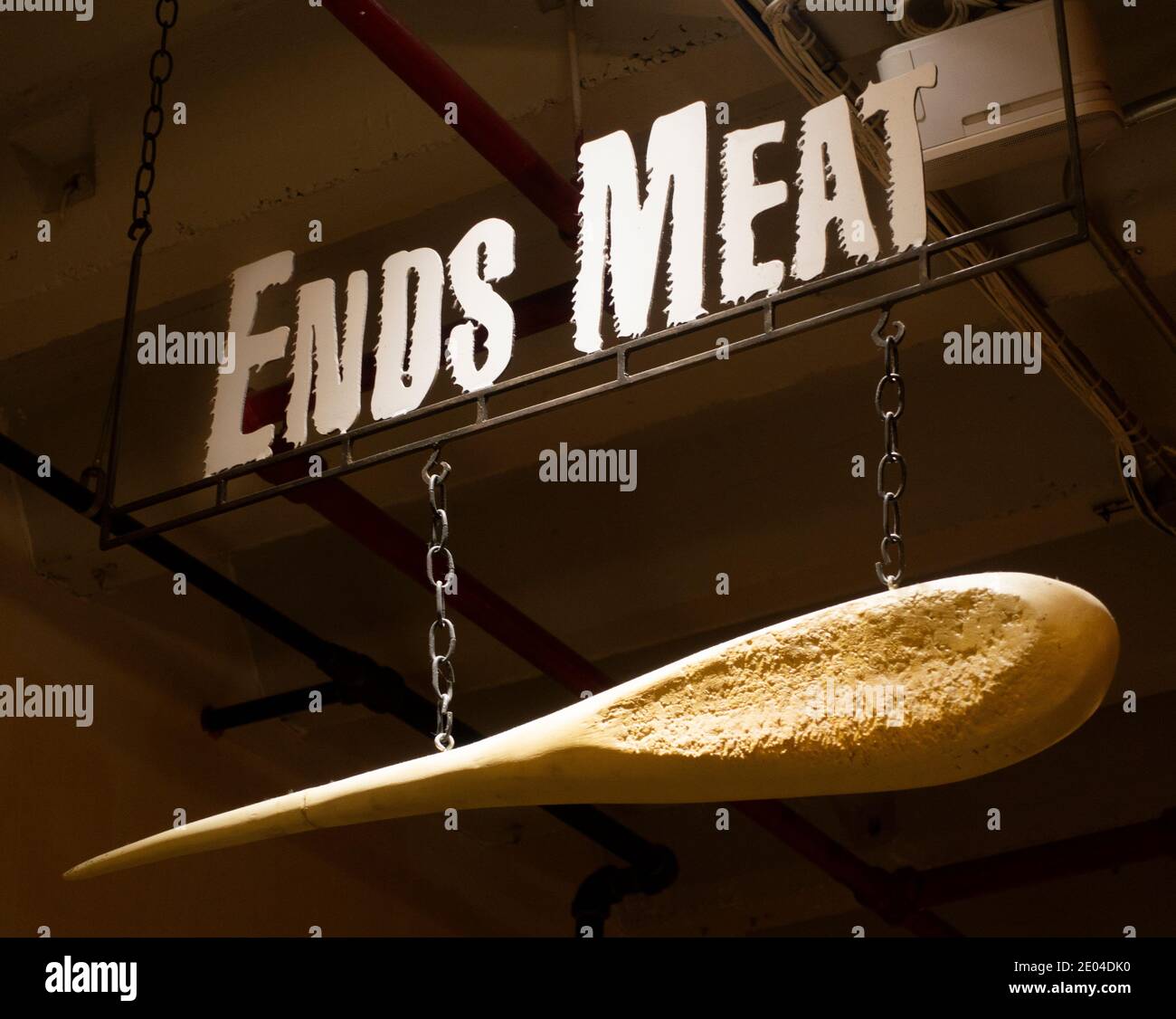 Ends Meat restaurant in Industry City Sunset Park Brooklyn NYC Stock Photo