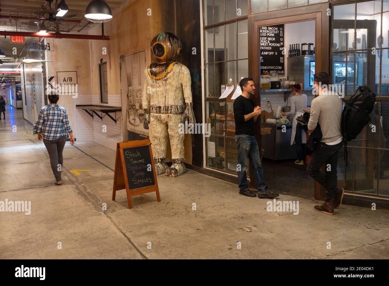 Ends Meat restaurant in Industry City Sunset Park Brooklyn NYC Stock