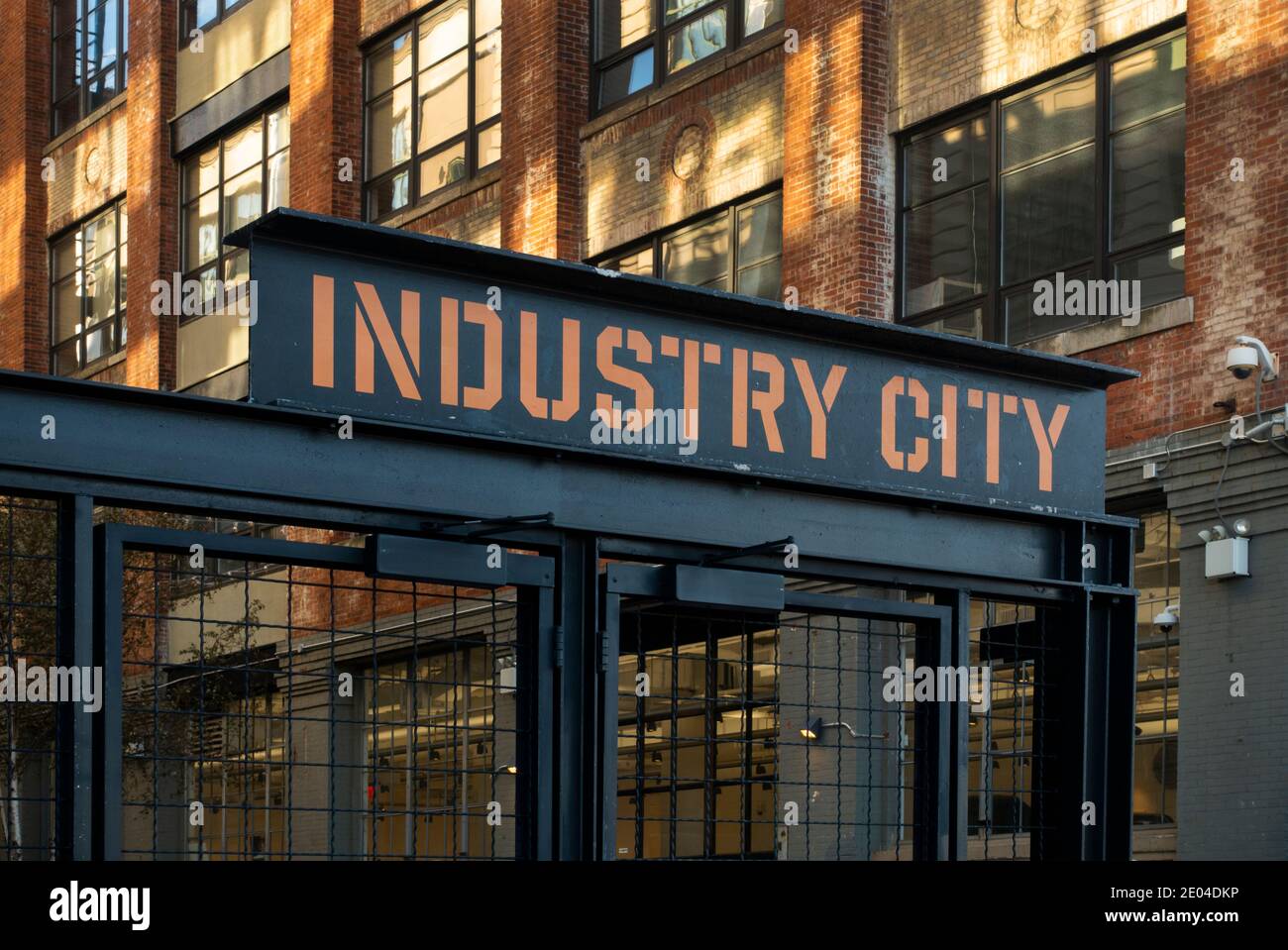 Industry City entrance in Sunset Park Brooklyn NYC Stock Photo Alamy
