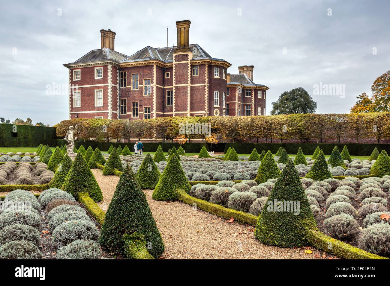 Ham House is a historic house, situated beside the River Thames in Ham, south of Richmond in London. Stock Photo