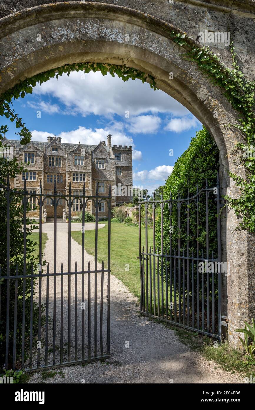 Chastleton House is a Jacobean country house situated at Chastleton near Moreton-in-Marsh, Oxfordshire. Stock Photo