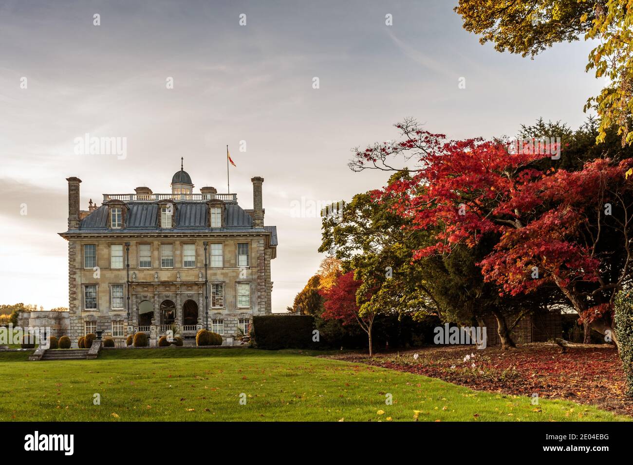 Kingston Lacy house and gardens, a country house and estate near Wimborne Minster, Dorset. Stock Photo