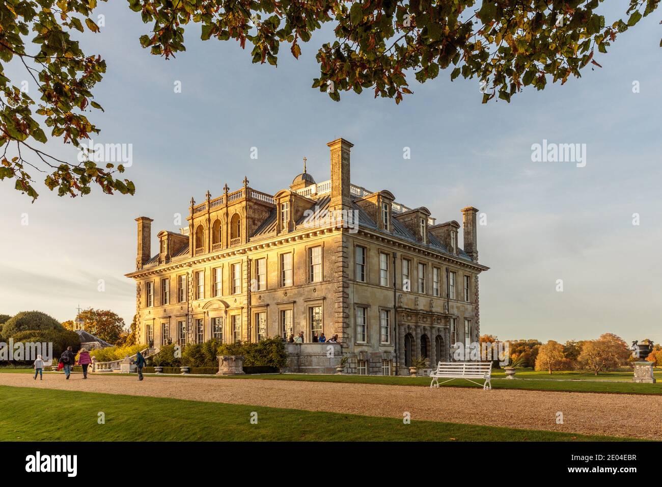 Kingston Lacy house and gardens, a country house and estate near Wimborne Minster, Dorset. Stock Photo