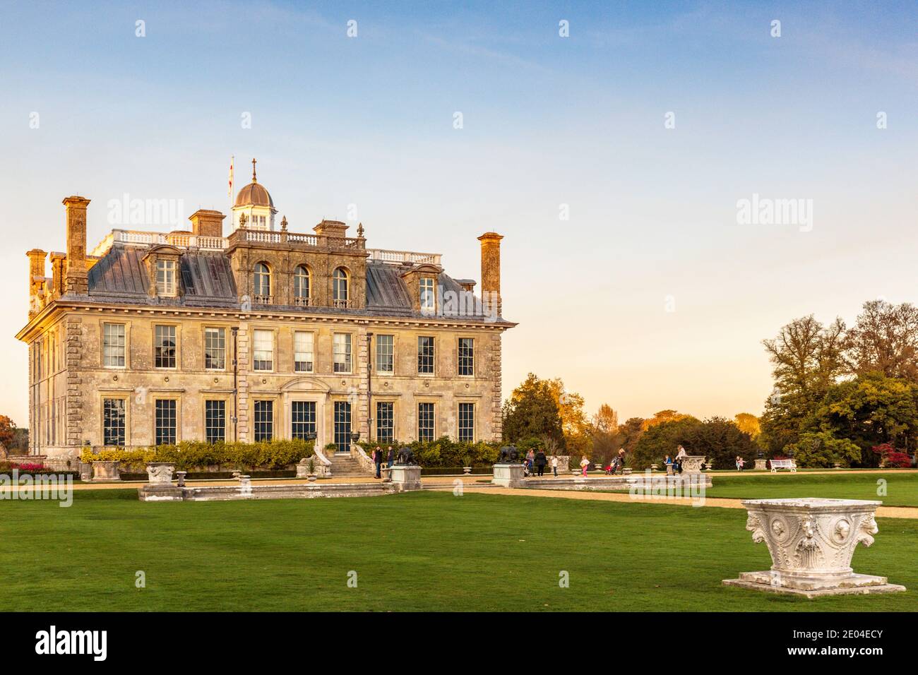 Kingston Lacy house and gardens, a country house and estate near Wimborne Minster, Dorset. Stock Photo
