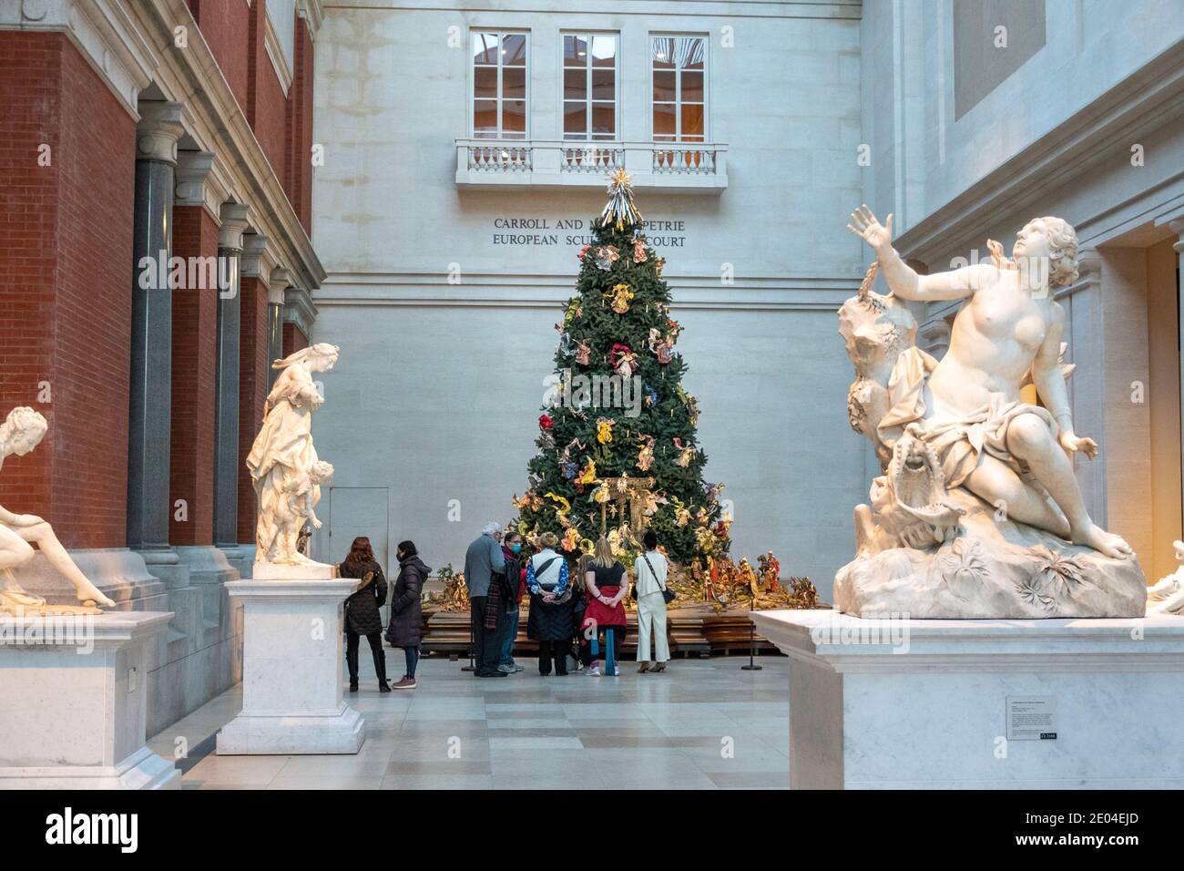 The Christmas Tree at The Metropolitan Museum of Art is a holiday