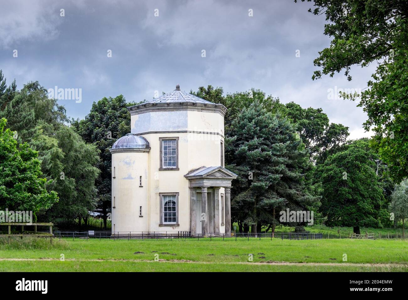 The Tower of the Winds, located in the grounds of the Shugborough Estate, near to Stafford, Staffordshire, England, UK Stock Photo