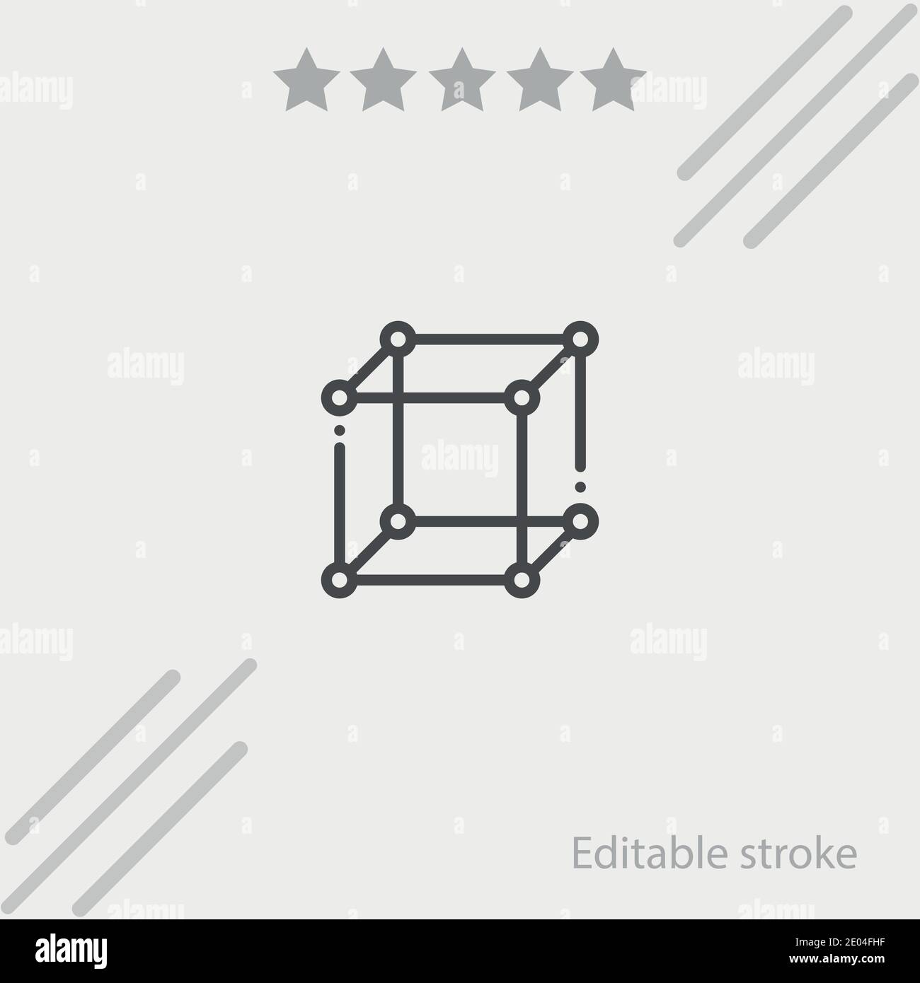 molecule vector icon modern simple vector illustration Stock Vector ...