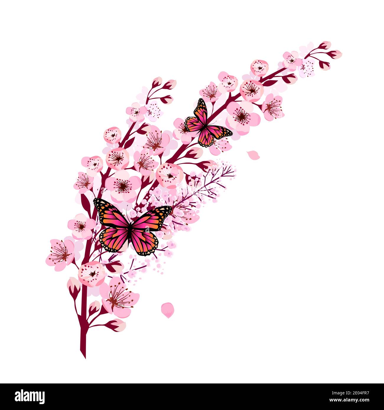 Animated Falling Flowers