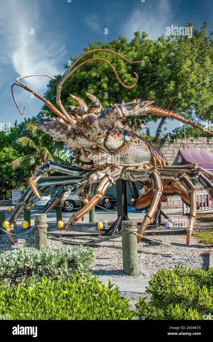 Giant lobster statue florida keys hires stock photography and images