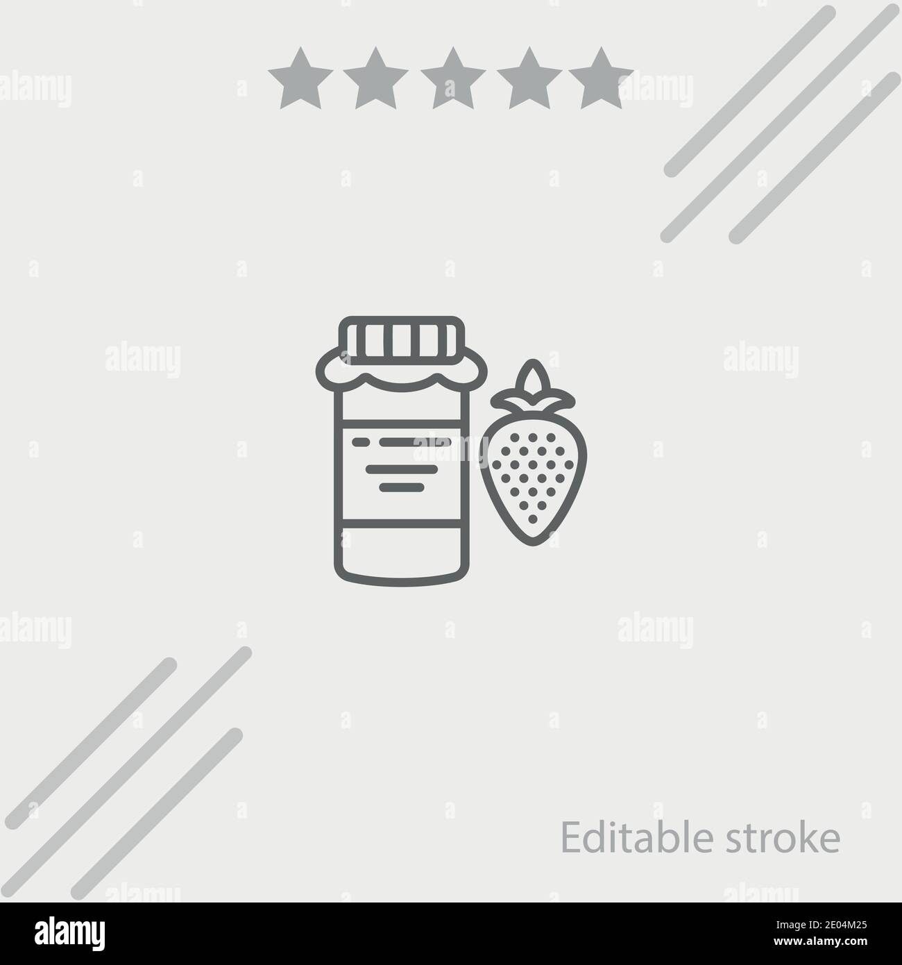 jam vector icon modern simple vector illustration Stock Vector Image ...