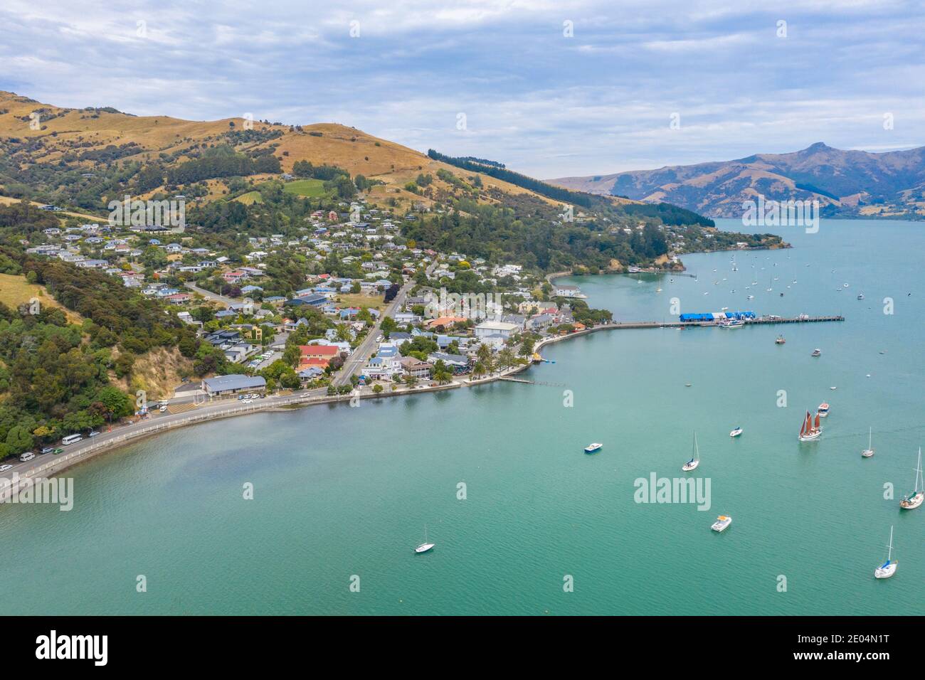 Akaroa New Zealand High Resolution Stock Photography And Images Alamy