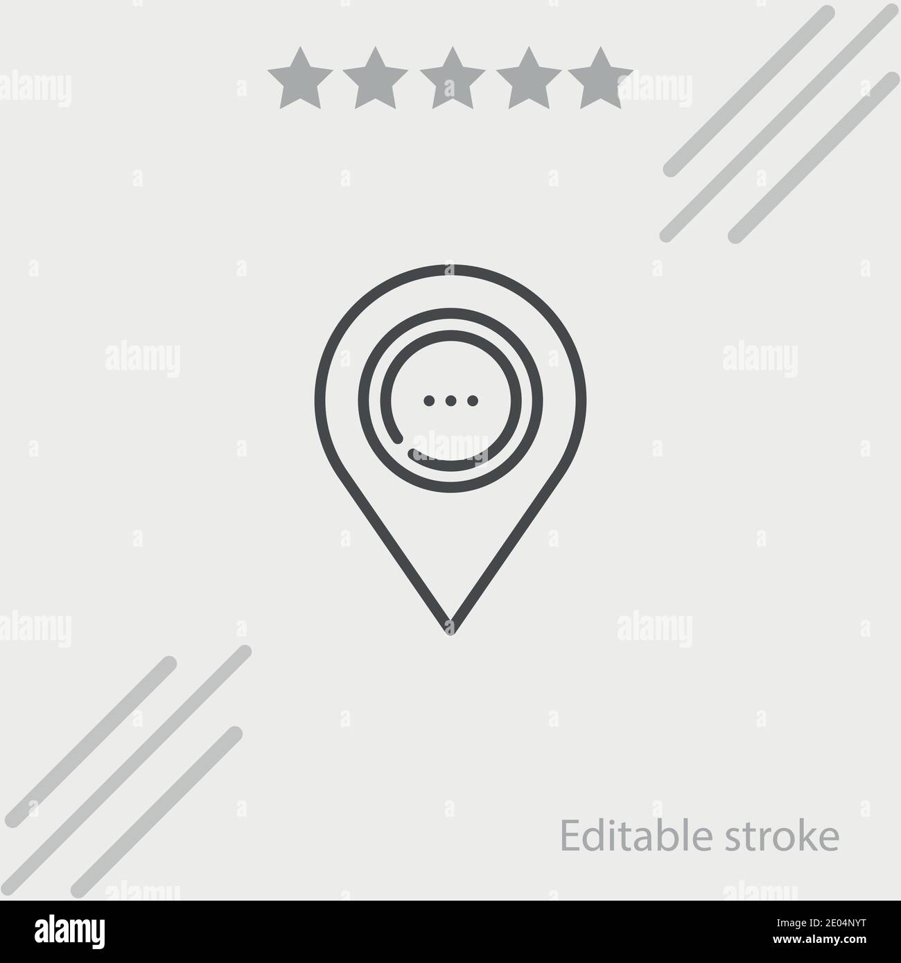location vector icon modern simple vector illustration Stock Vector ...