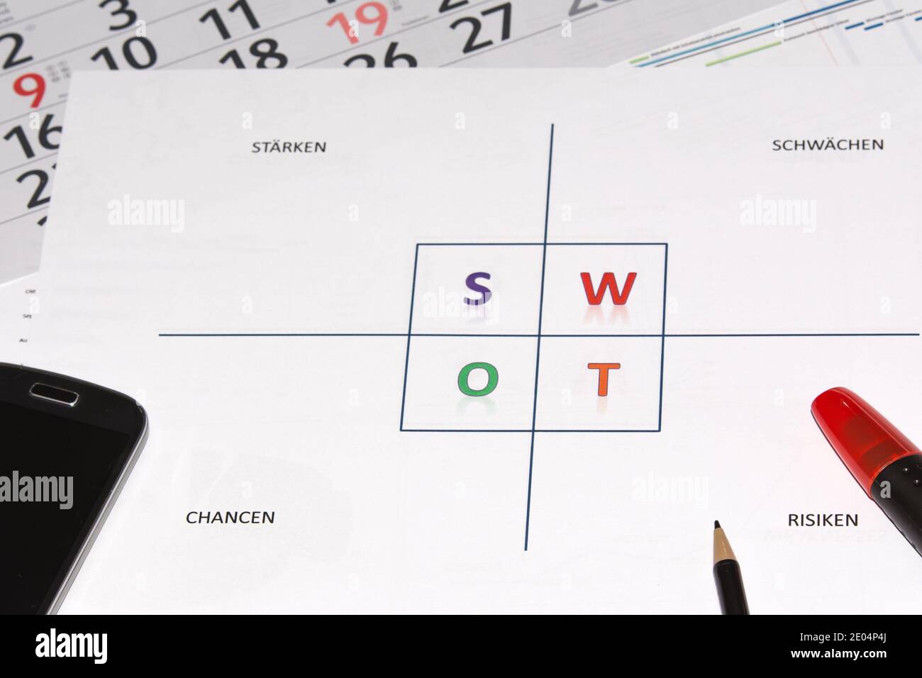 Project management SWAT, Strategy Planning Organization Marketing Concept Stock Photo Alamy