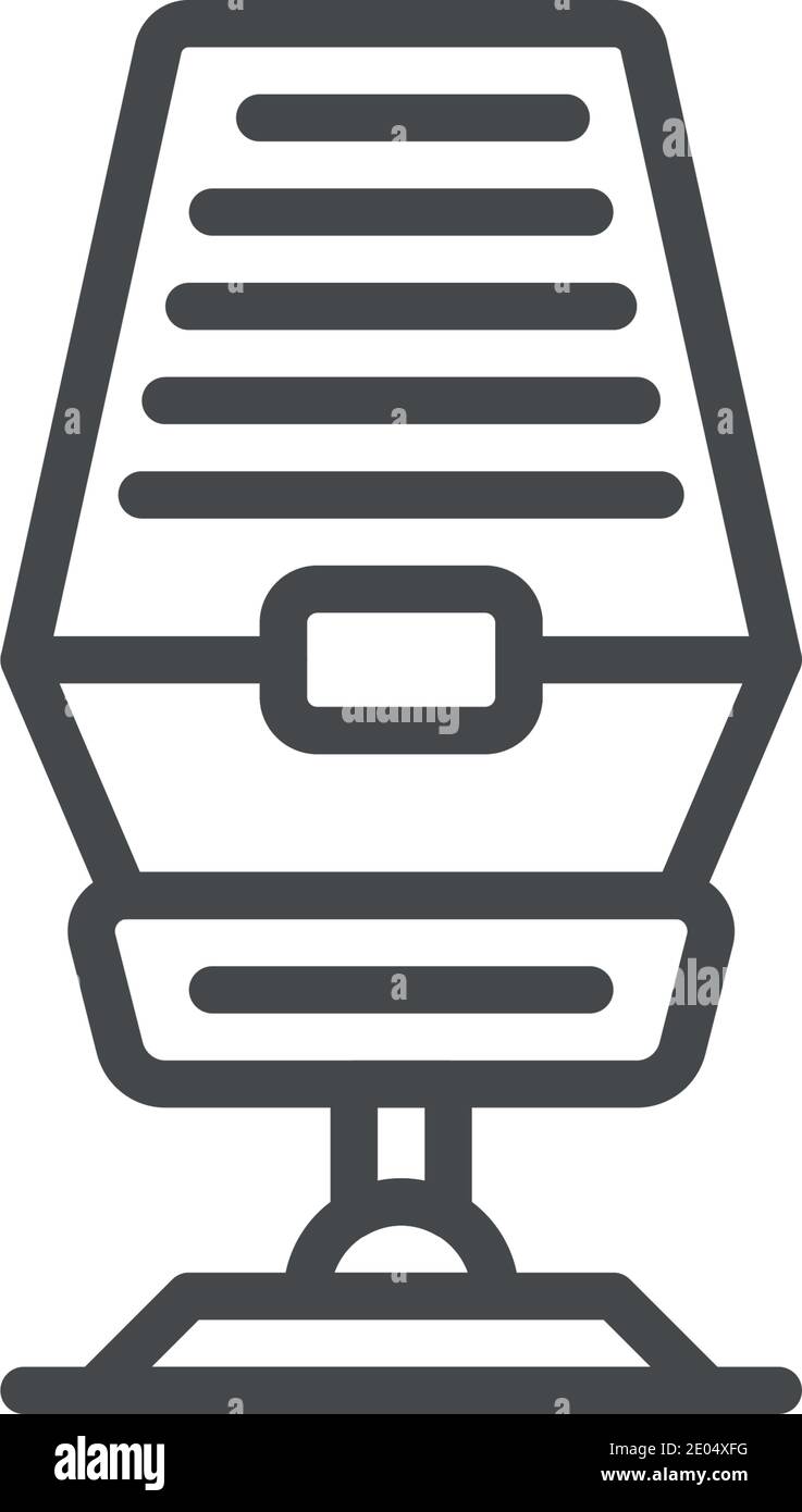 microphone vector icon modern simple vector illustration Stock Vector ...