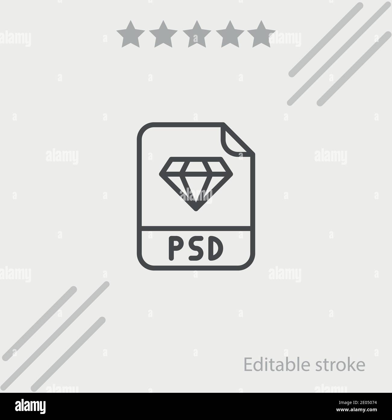 psd vector icon modern simple vector illustration Stock Vector Image ...