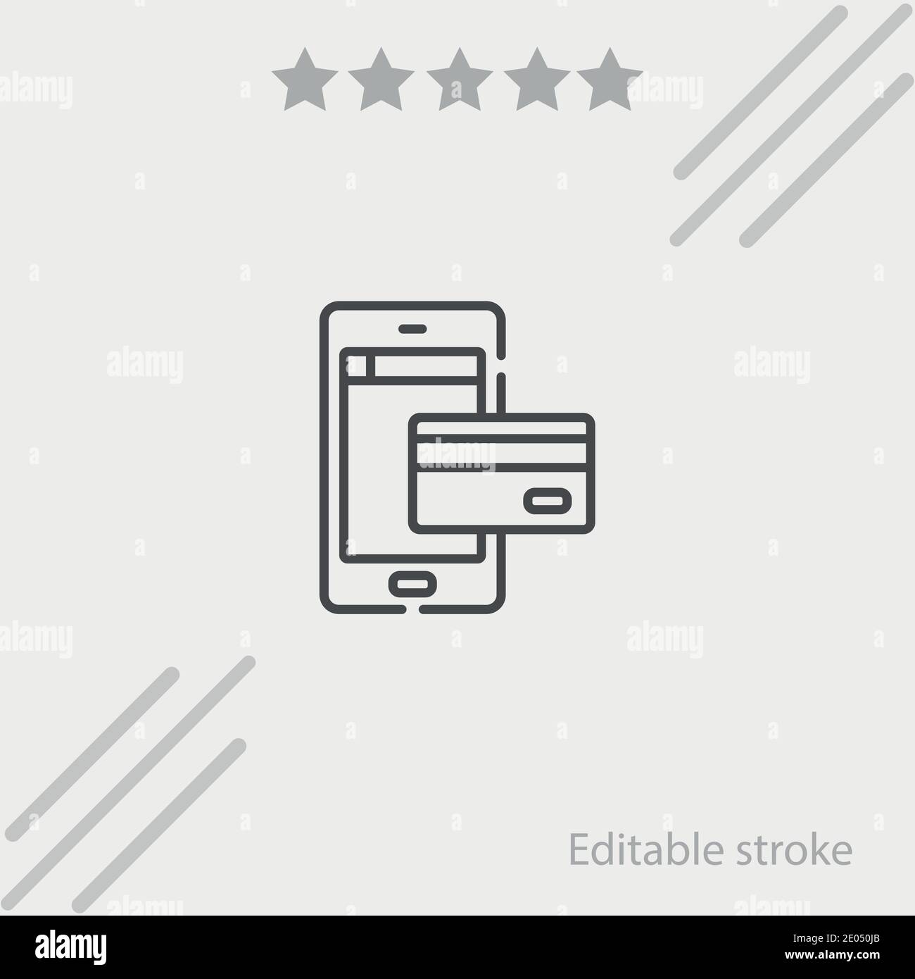 smartphone vector icon modern simple vector illustration Stock Vector ...