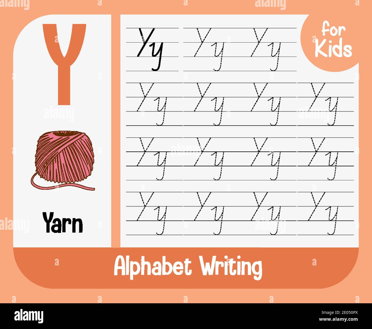 Tracing letter y hi-res stock photography and images - Alamy