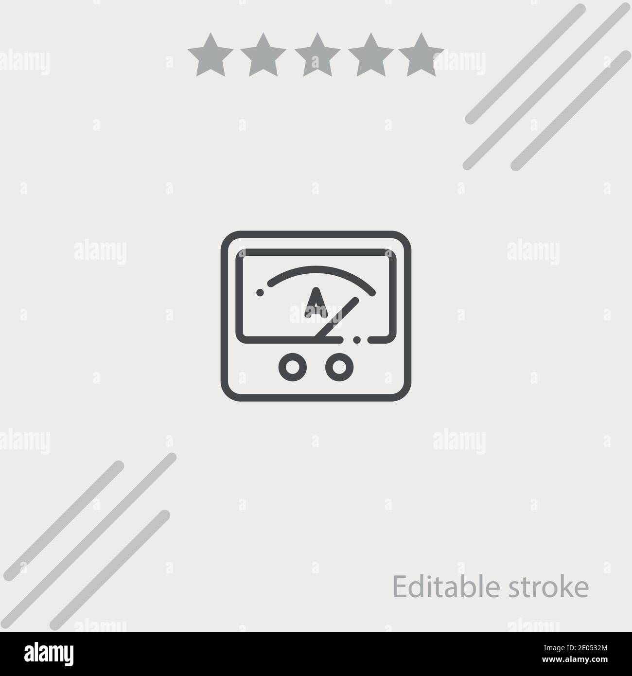 physics vector icon modern simple vector illustration Stock Vector