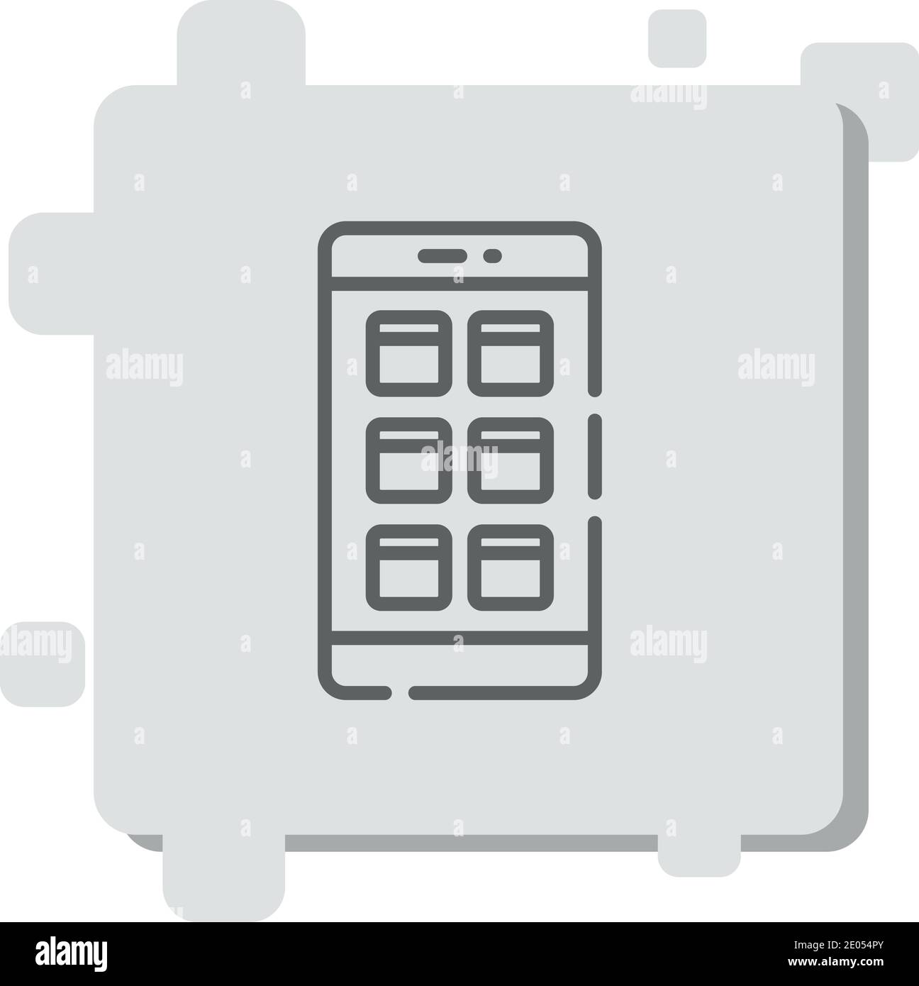application vector icon modern simple vector illustration Stock Vector ...