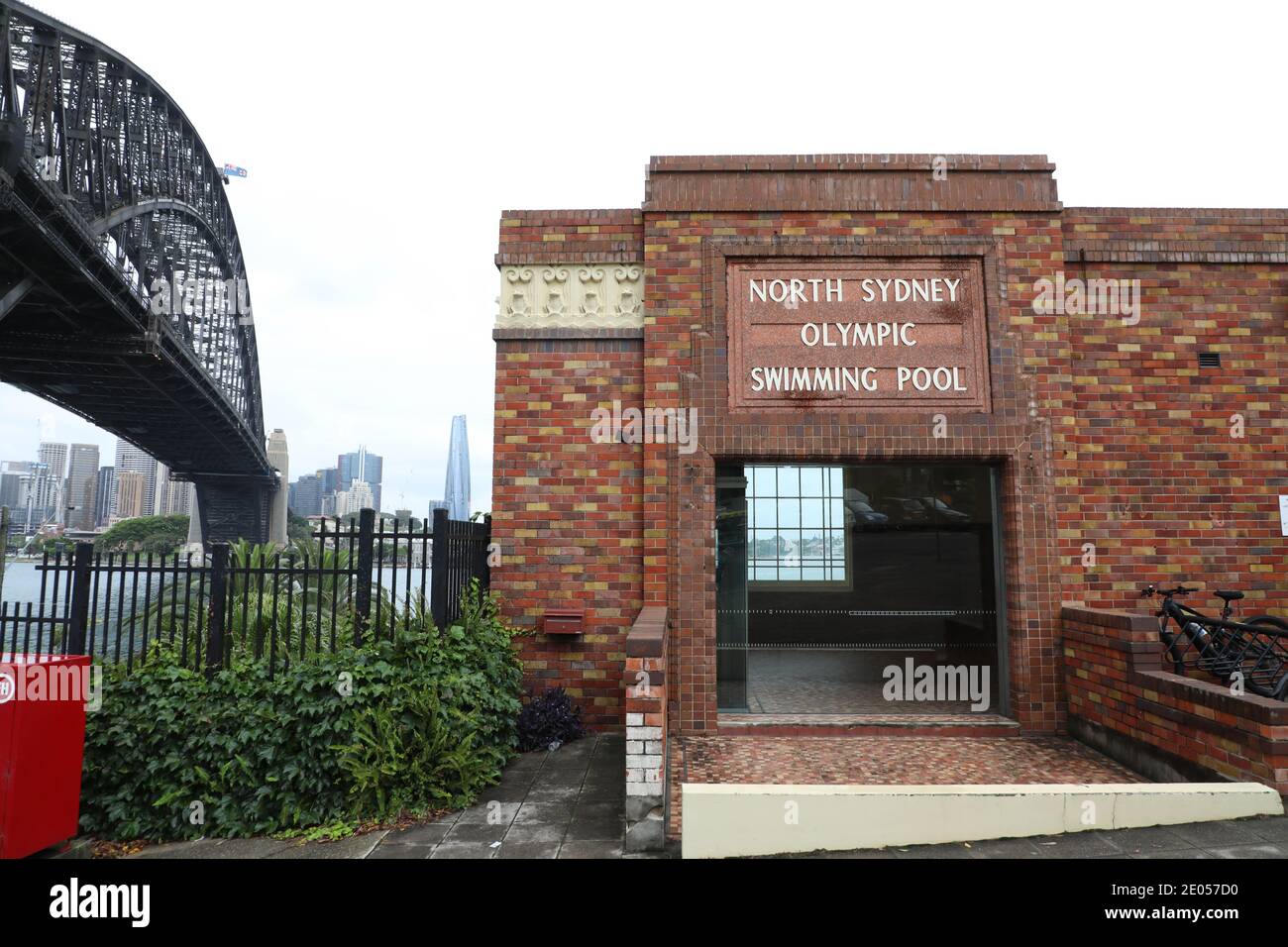 North Sydney Olympic Swimming Pool, Milsons Point, Sydney, Australia Stock Photo