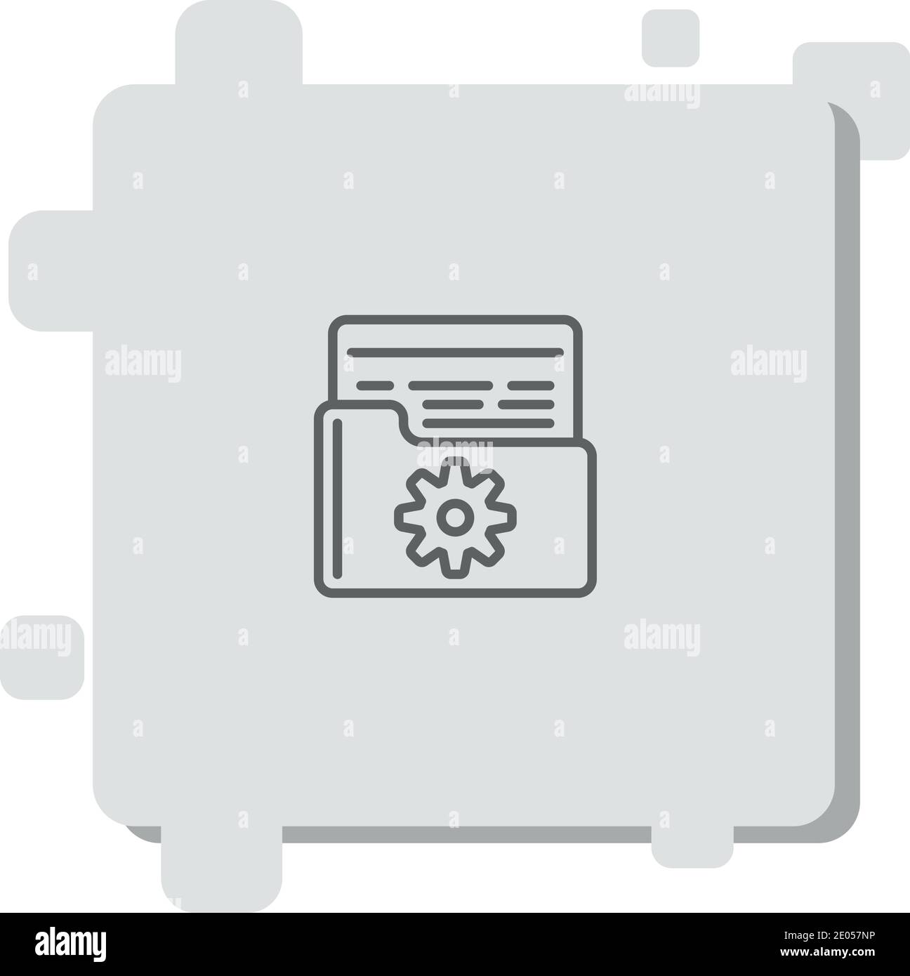 file vector icon modern simple vector illustration Stock Vector Image ...