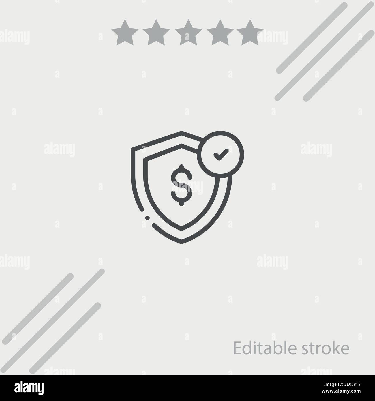 money vector icon modern simple vector illustration Stock Vector Image ...