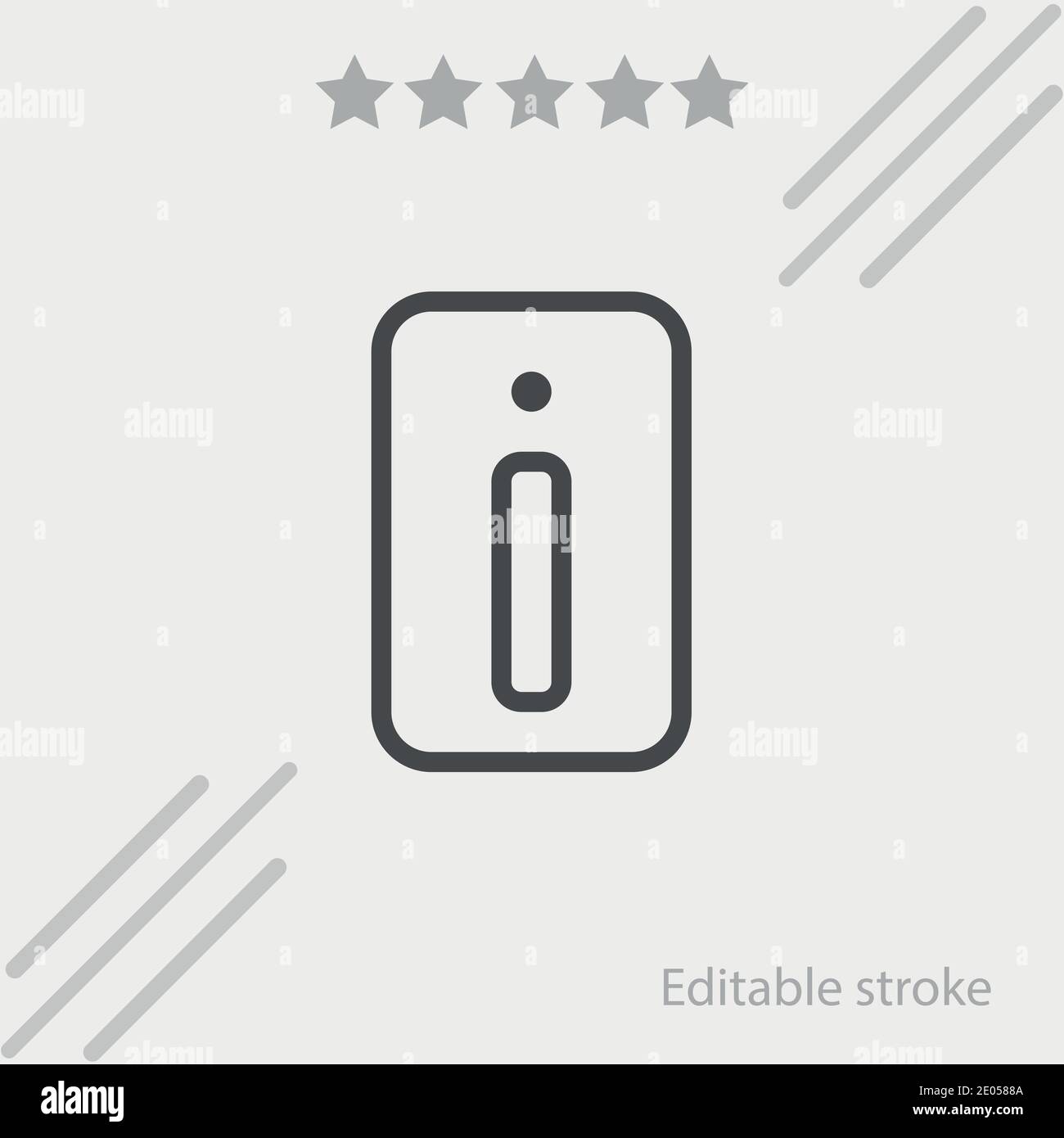 mac pro vector icon modern simple vector illustration Stock Vector
