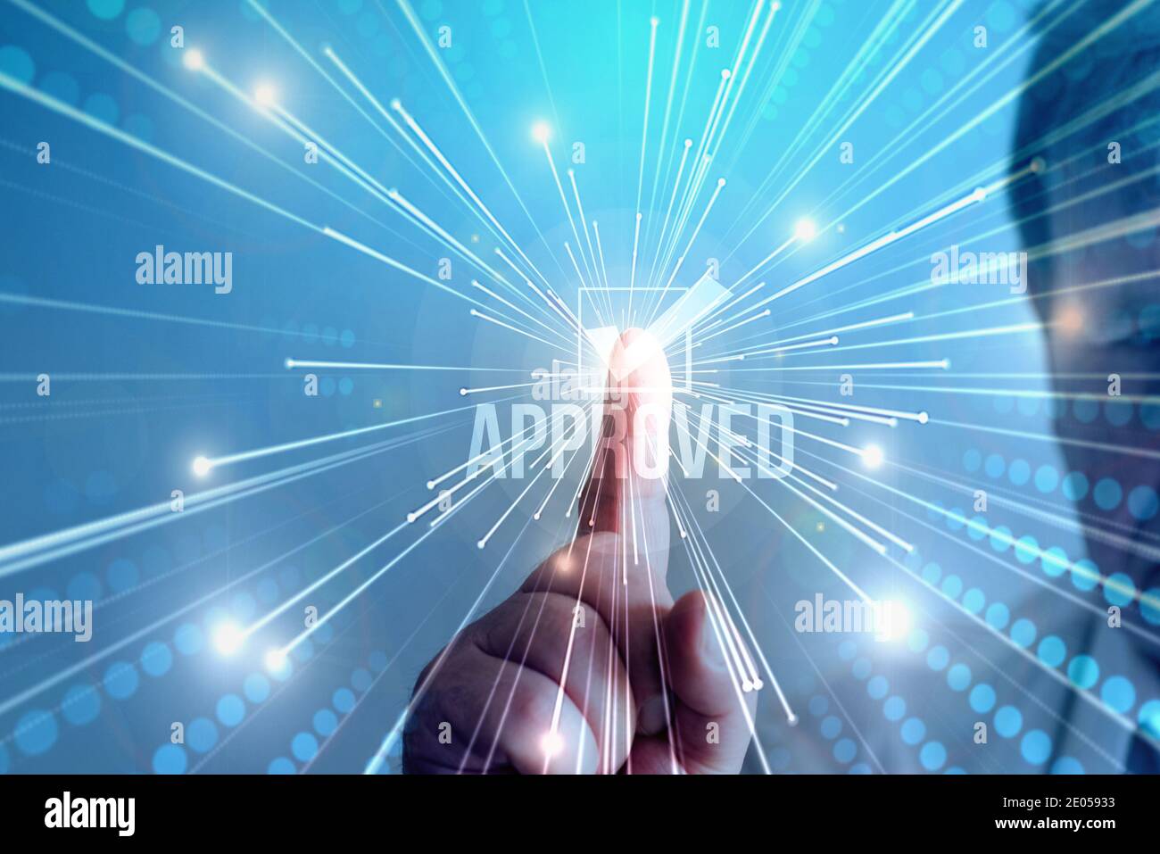Approve vector hi-res stock photography and images - Alamy