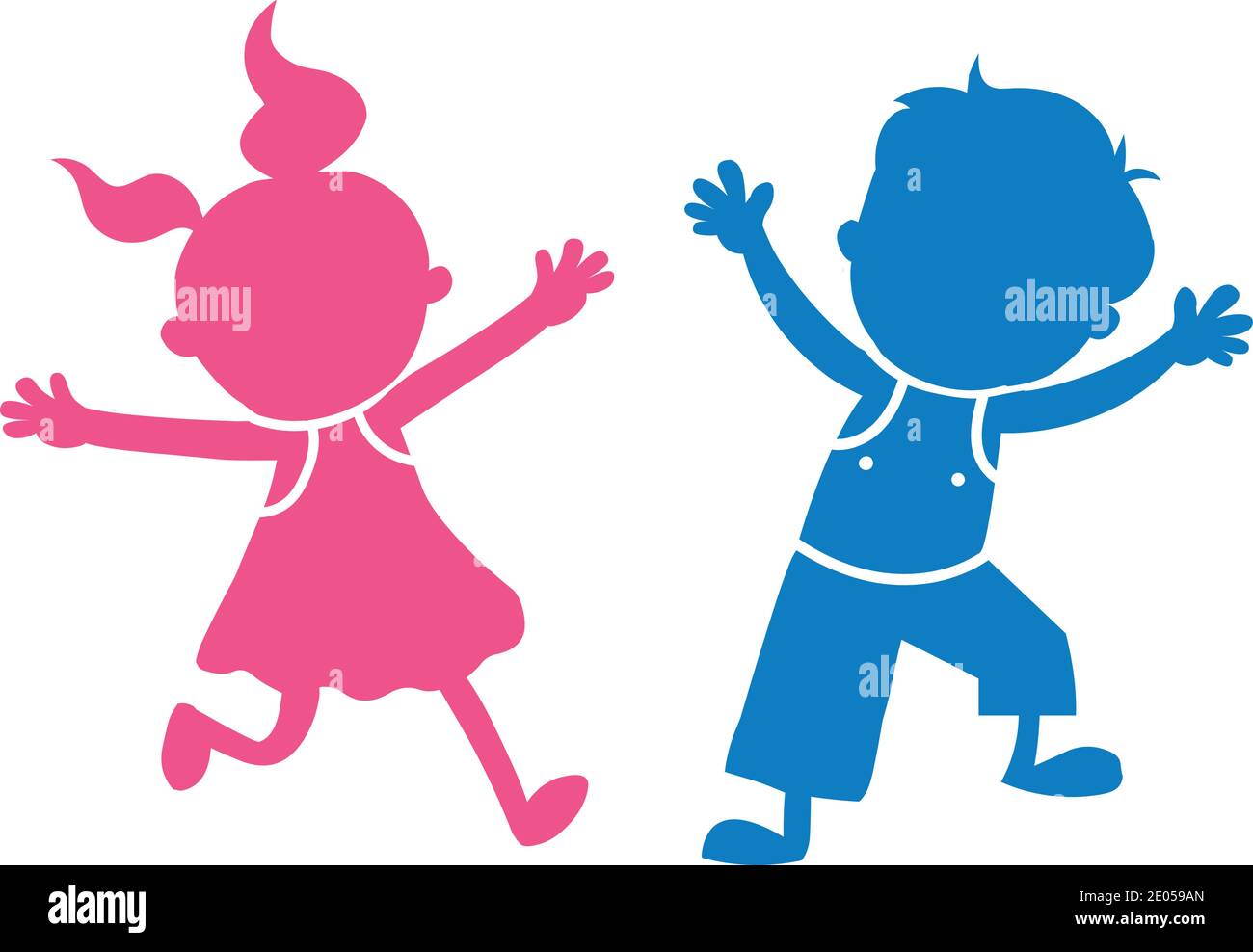 kids concept vector illustration icon design Vector Stock Vector