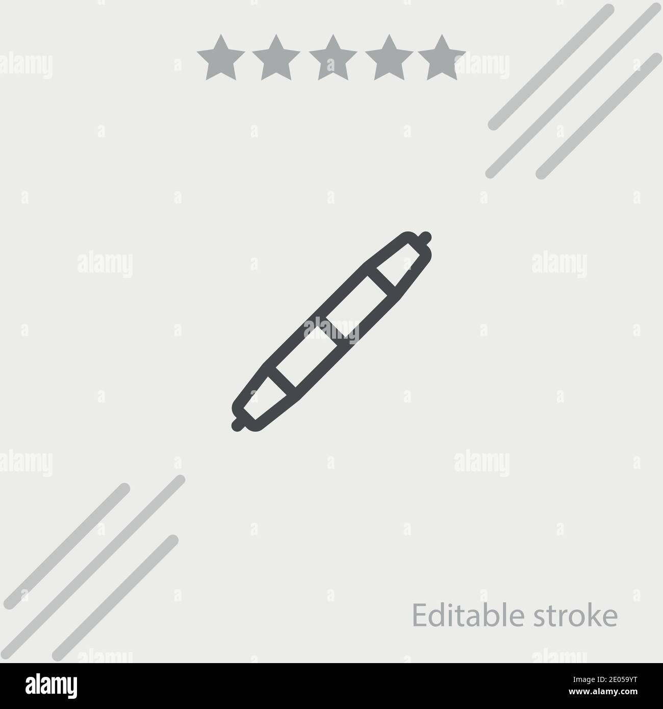 pencil vector icon modern simple vector illustration Stock Vector Image ...
