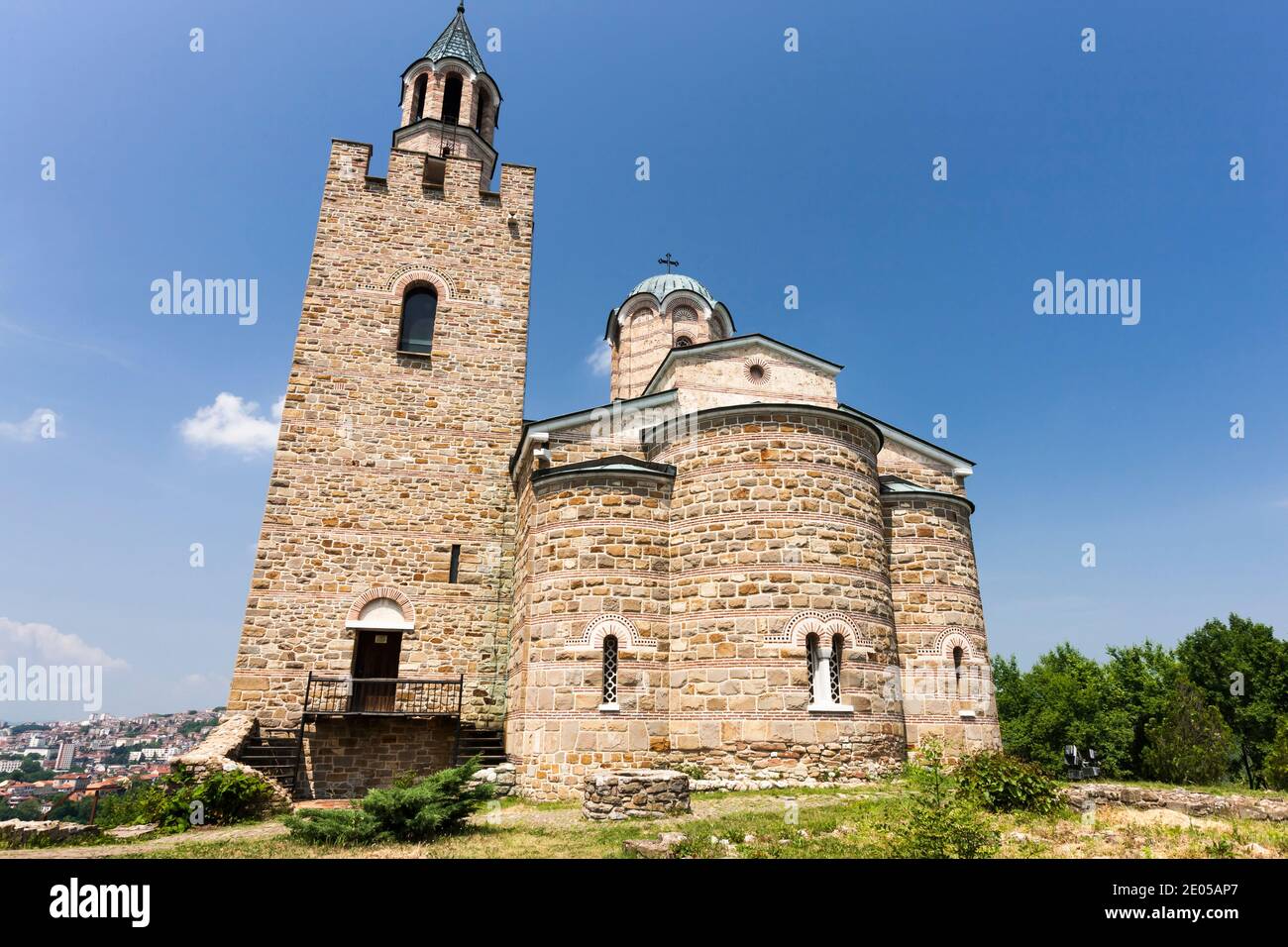 Ascension Cathedral, on Tsarevets Fortress, Veliko Tarnovo, Veliko Tarnovo Province, Bulgaria, Southeast Europe, Europe Stock Photo