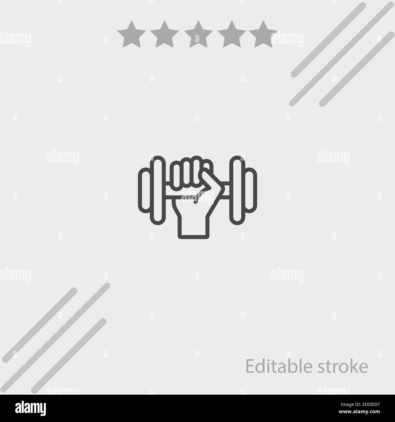 weightlifting vector icon modern simple vector illustration Stock ...