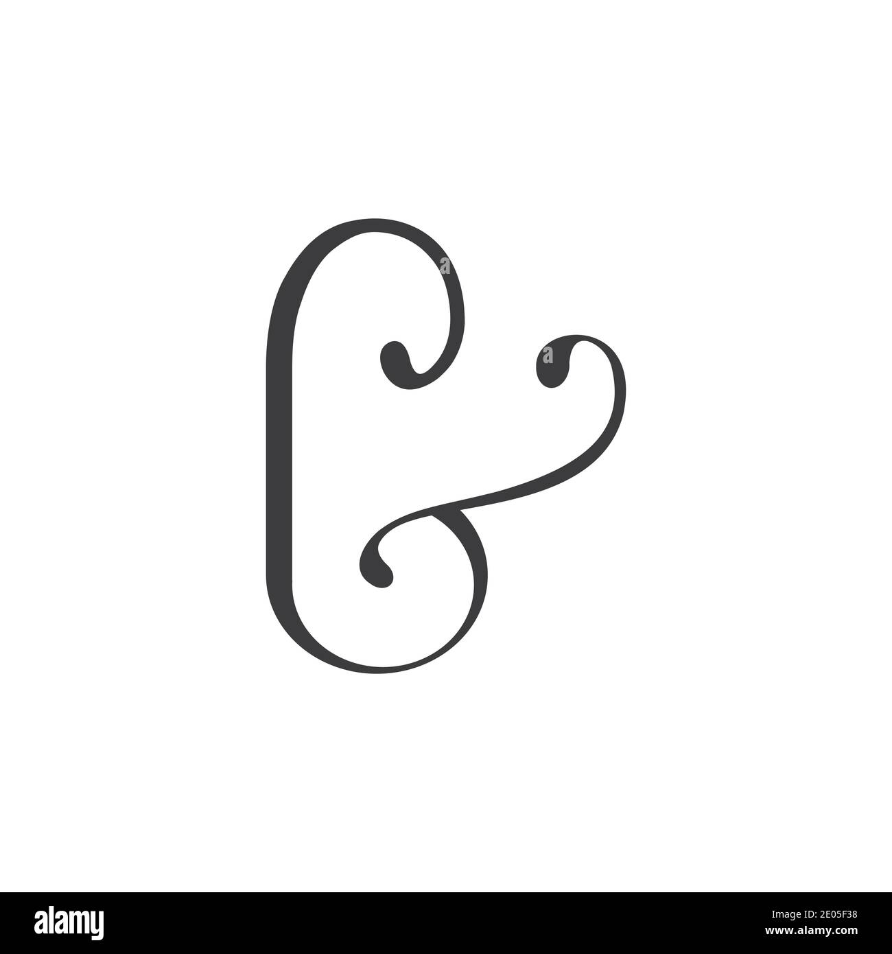Initial letter bk logo or kb logo vector design template Stock Vector