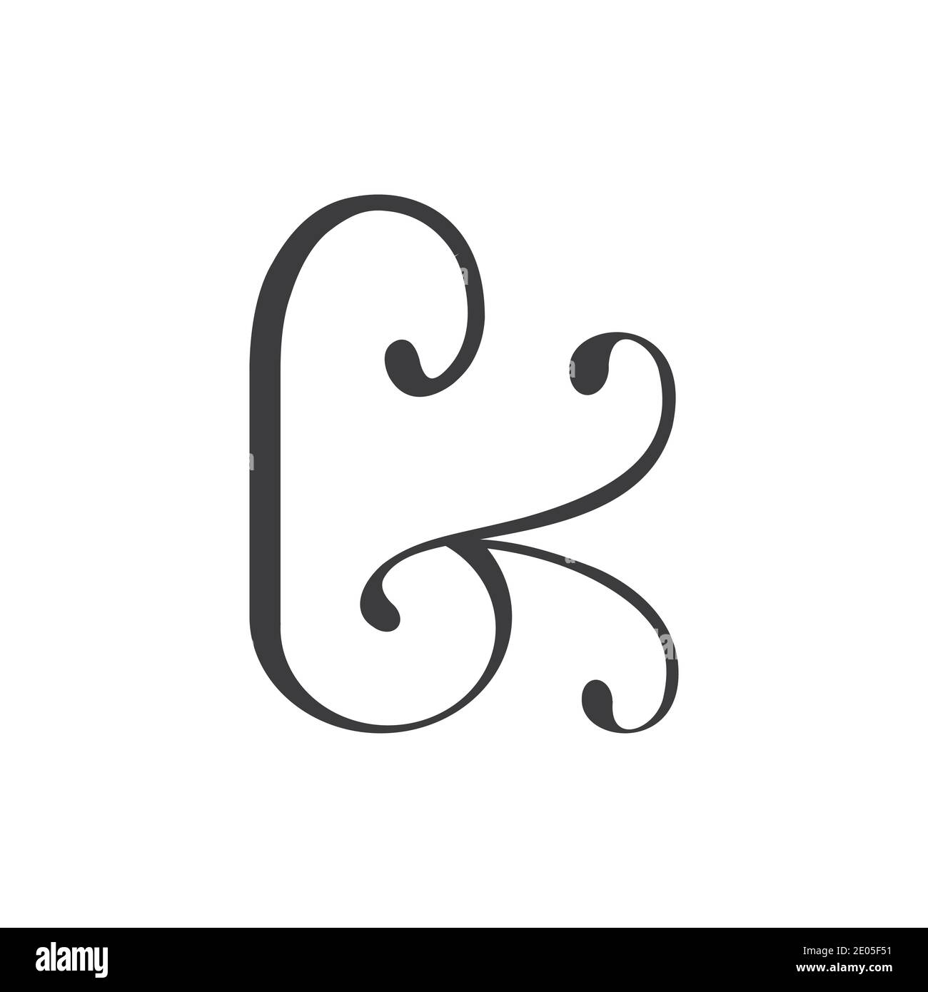 Initial letter bk logo or kb logo vector design template Stock Vector ...