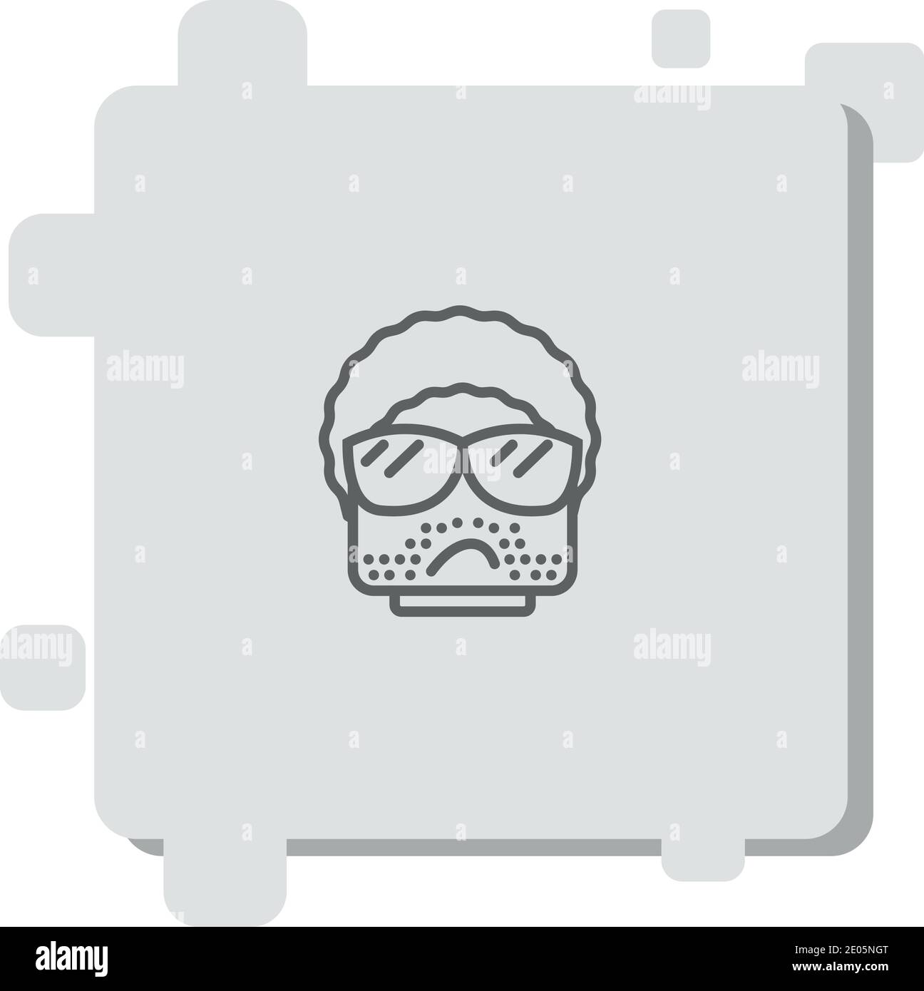 rockstar vector icon modern simple vector illustration Stock Vector ...