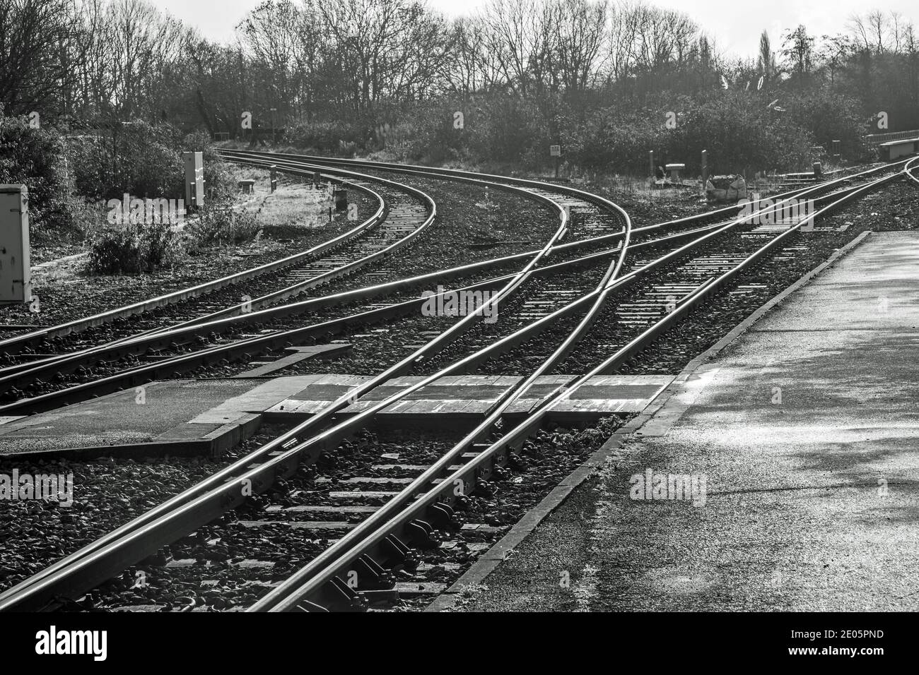 Rails Stock Photo