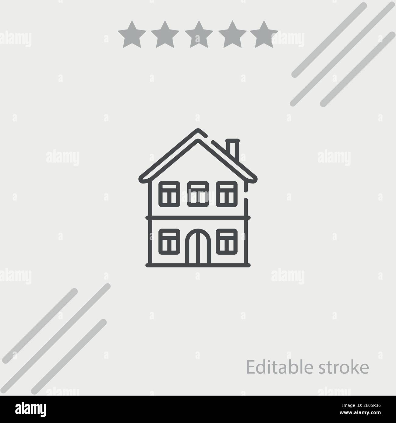 house vector icon modern simple vector illustration Stock Vector Image ...