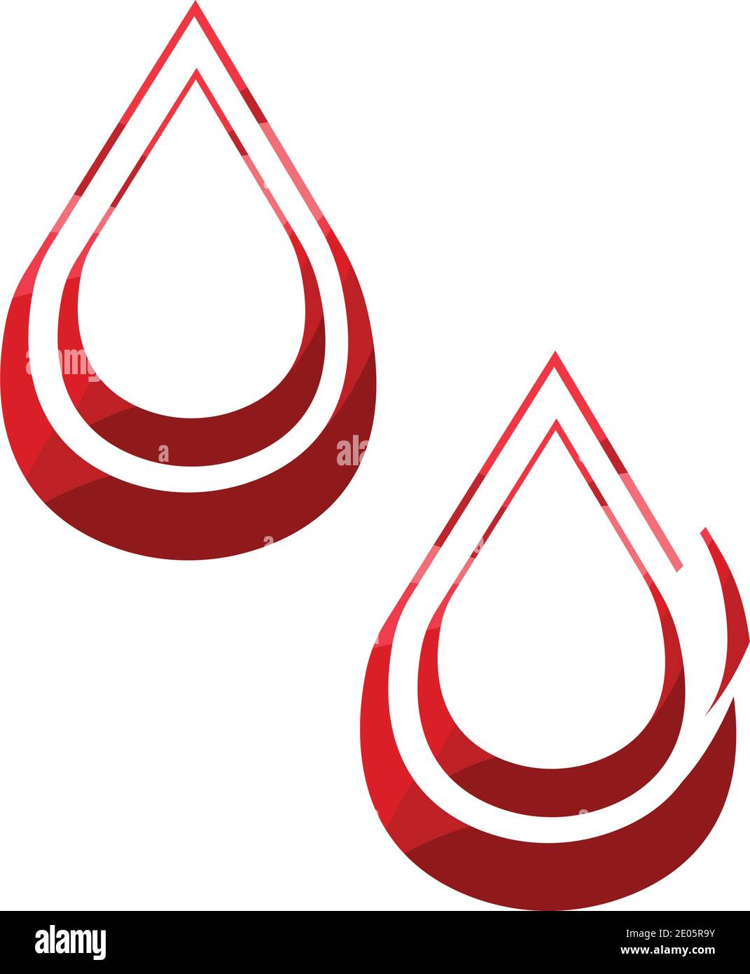 Blood Donation Logo Template Design Vector Blood logo template vector icon Stock Vector