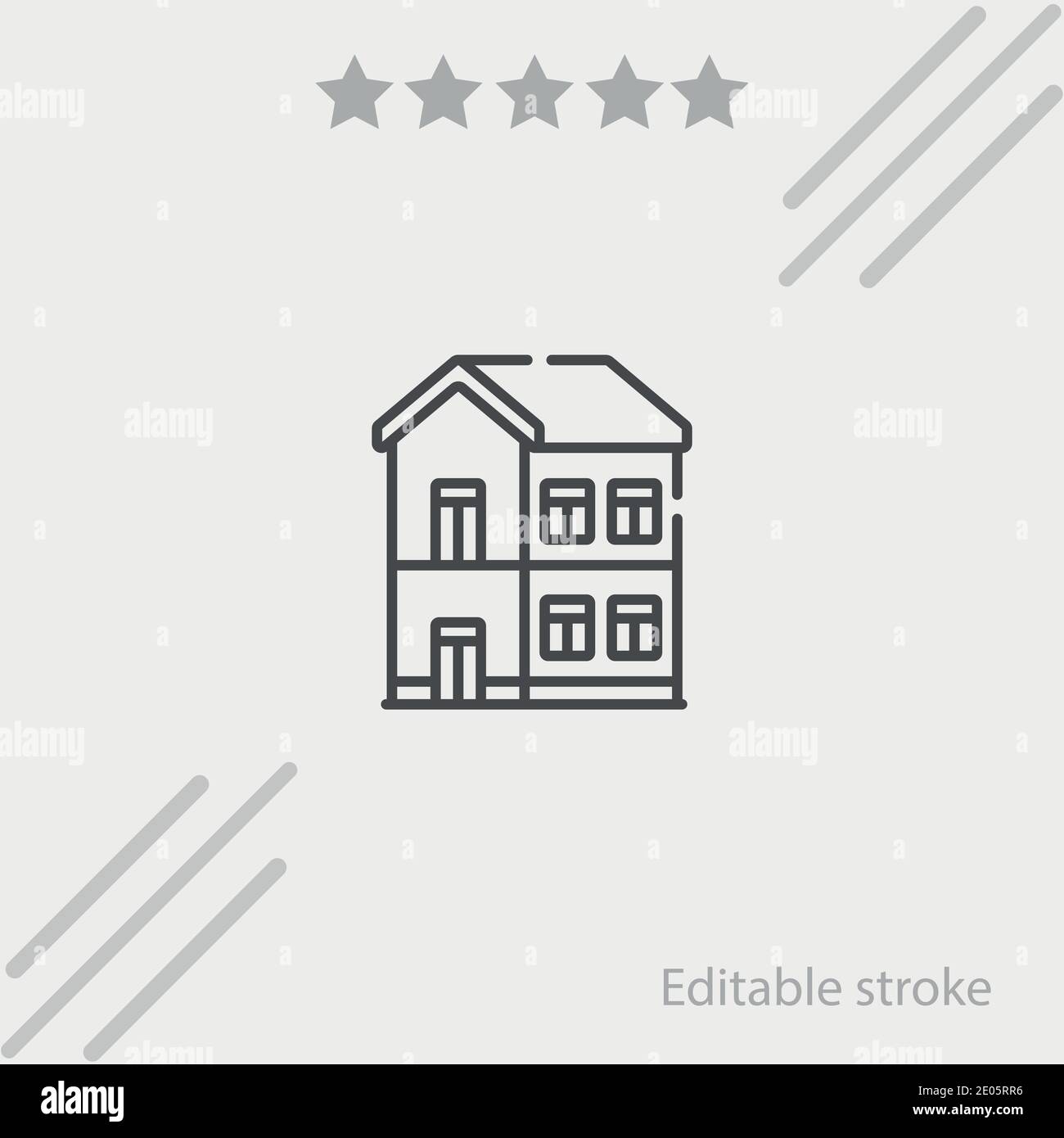 house vector icon modern simple vector illustration Stock Vector Image ...