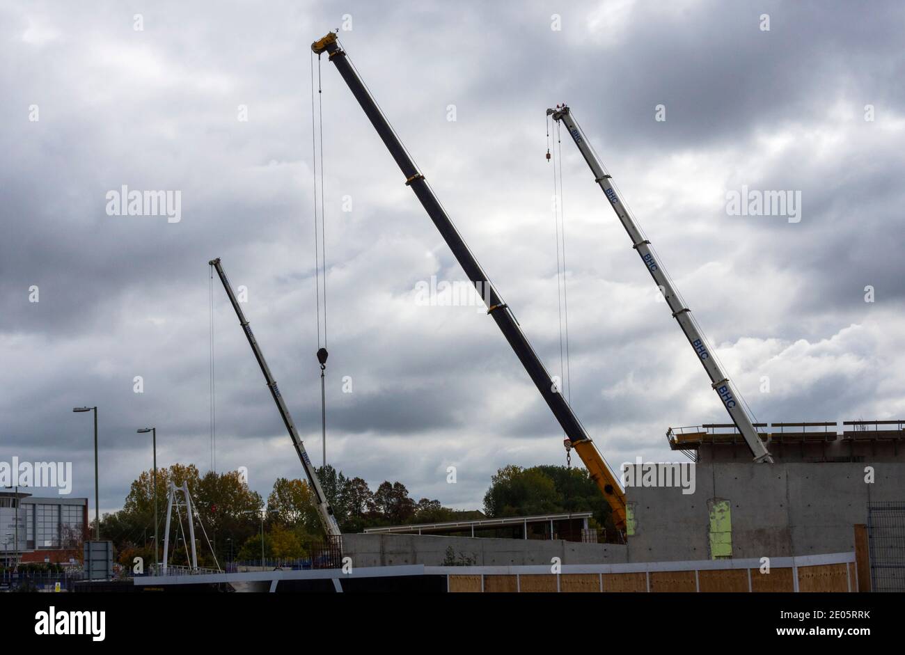 Banbury O2 Banbury, Oxfordshire, England. Regeneration and expansion of Castle ...