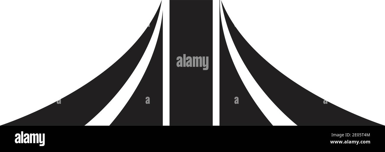 Bridge Logo Template vector icon illustration design Stock Vector