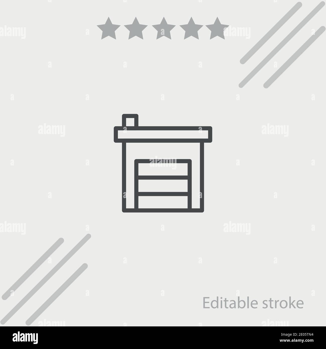Structure Vector Icon Modern Simple Vector Illustration Stock Vector