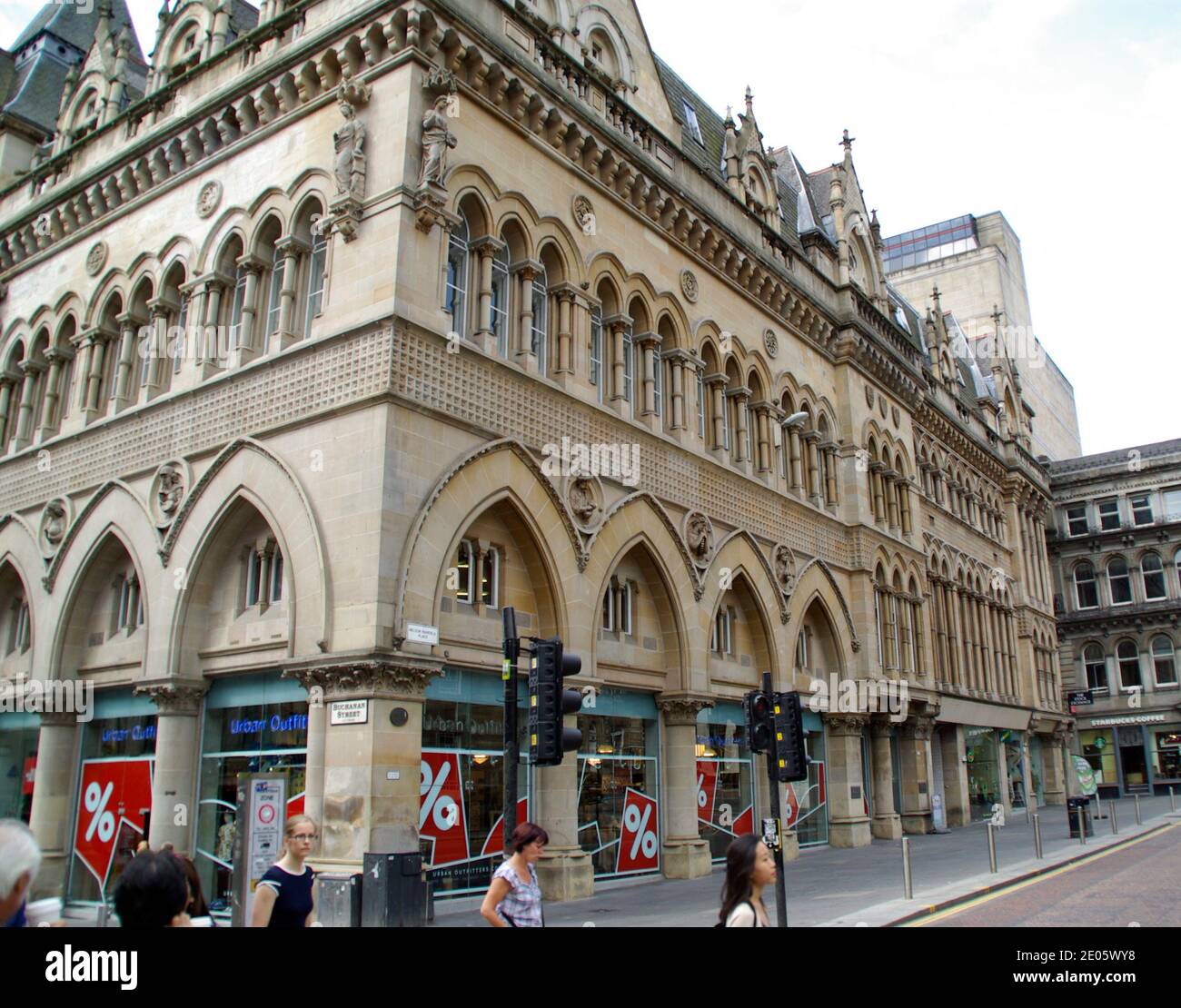 Glasgow Stock Exchange Stock Photo Alamy
