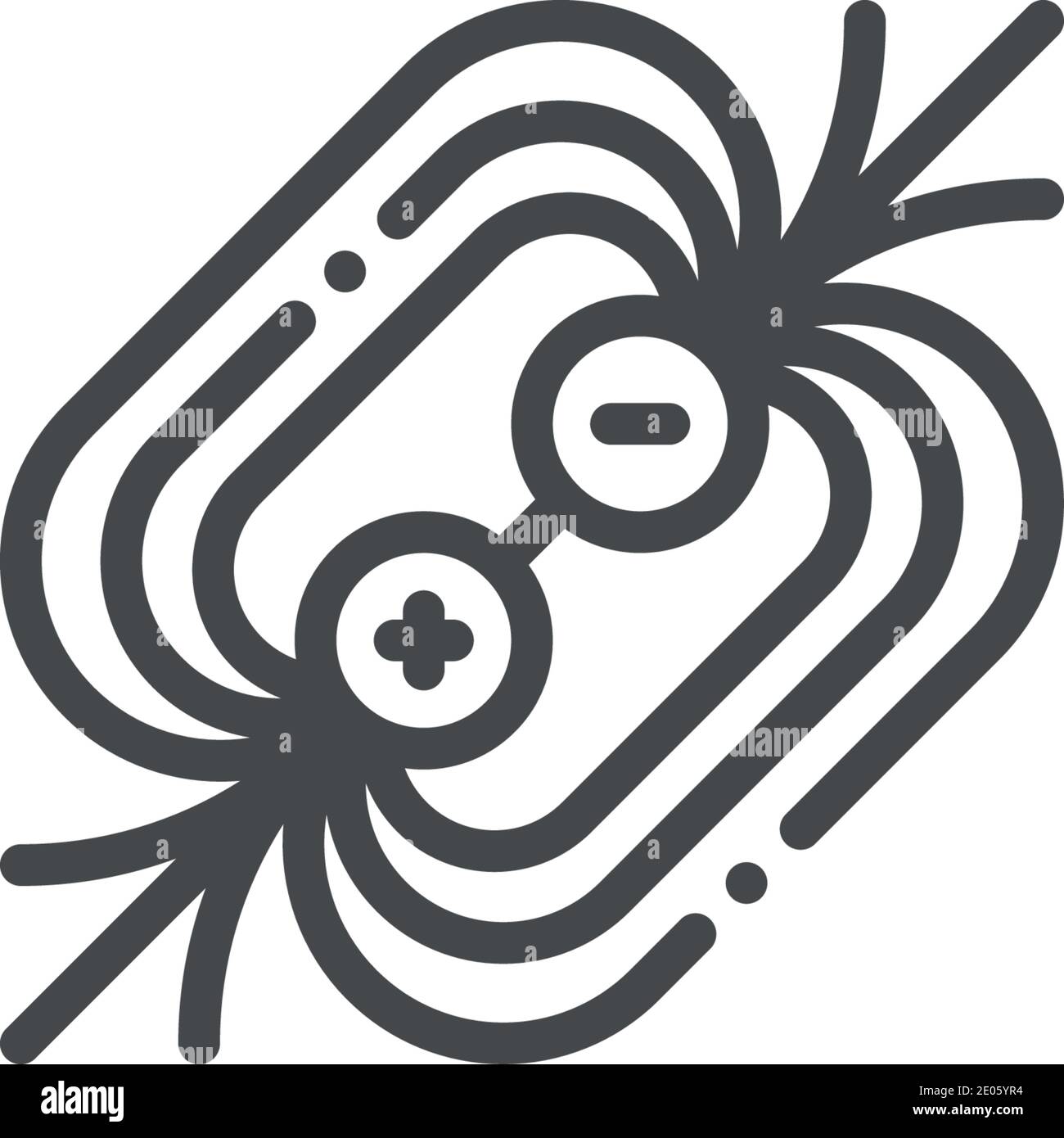 Magnetic wave Black and White Stock Photos & Images - Alamy