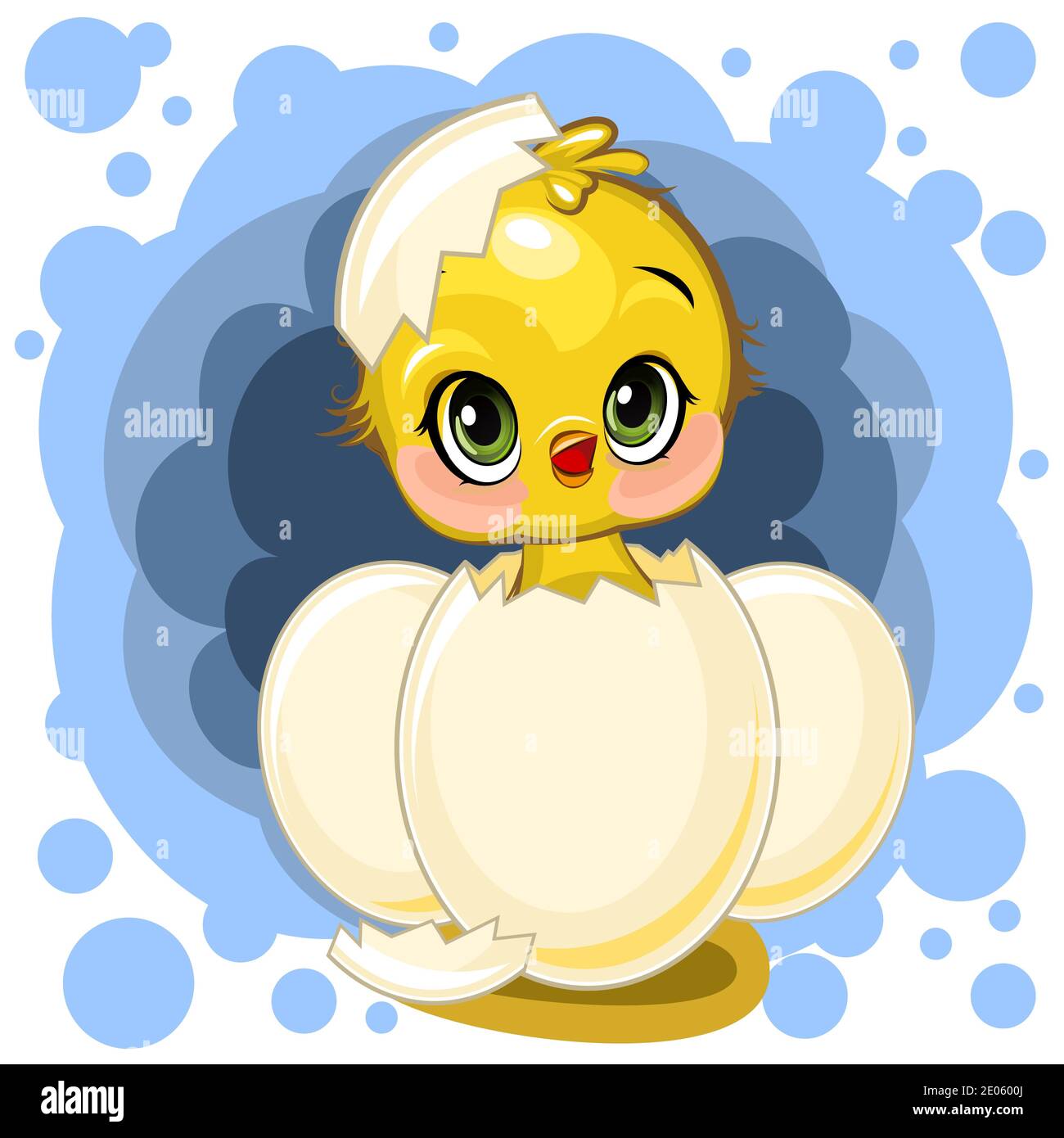 A little chick hatched from an egg. Funny chick. Cute and funny baby bird. The isolated object on a white background. Illustration. Cartoon style Stock Photo - Alamy A little chick hatched from an egg. Funny chick. Cute and funny baby bird. The isolated object on a white background. Illustration. Cartoon style Stock Photo - Alamy