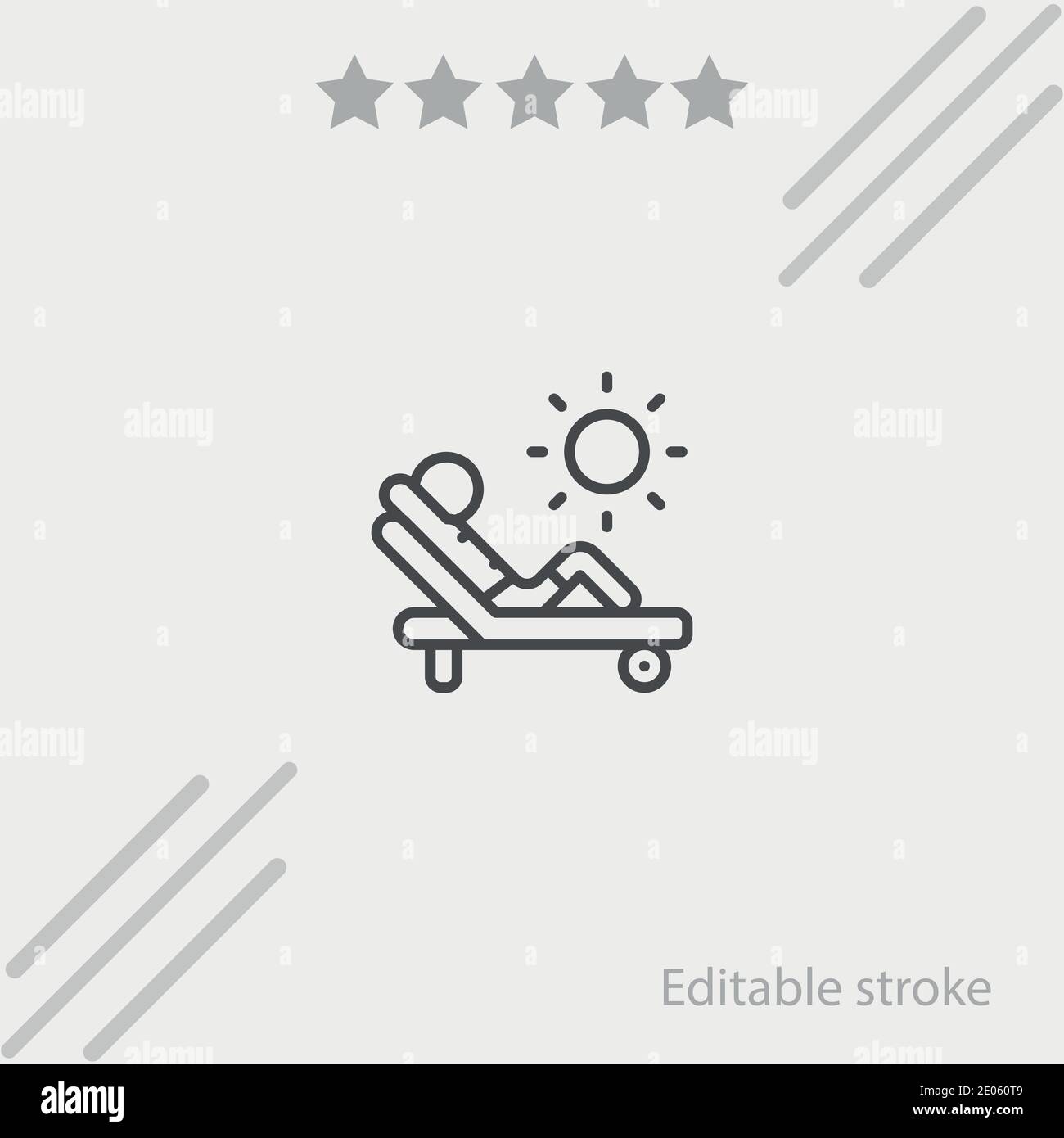 Sunbath sunbathe sunbathing Stock Vector Images Alamy