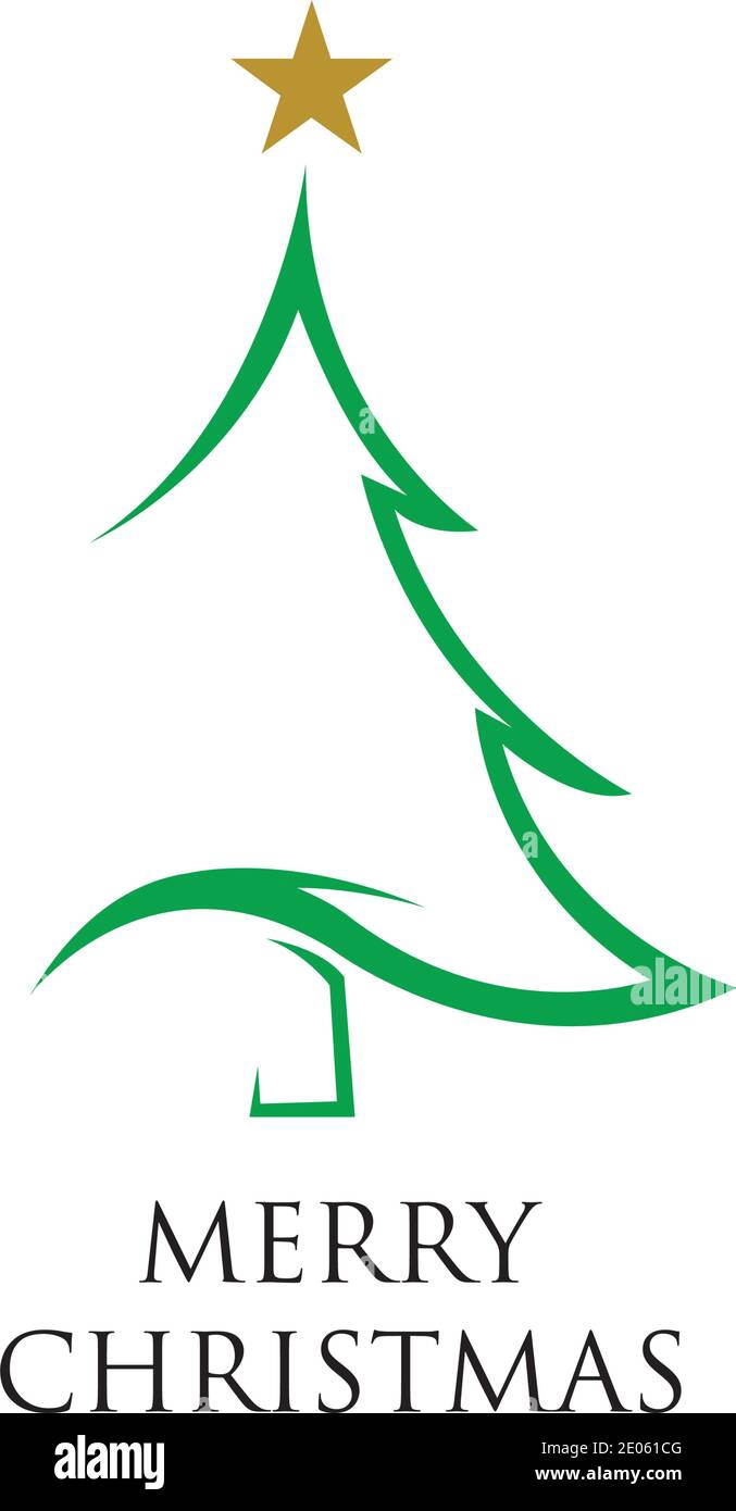 Christmas tree Vector Illustration Stock Vector Image & Art - Alamy